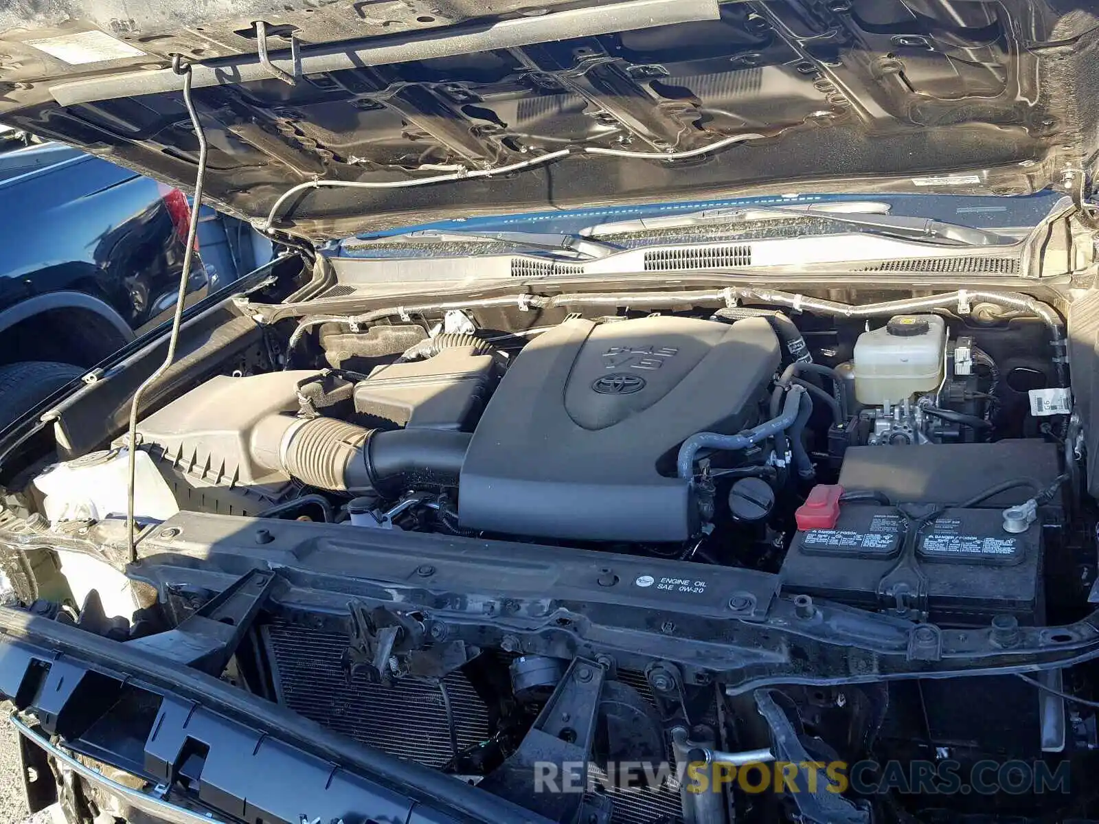 7 Photograph of a damaged car 3TMCZ5ANXKM201883 TOYOTA TACOMA 2019