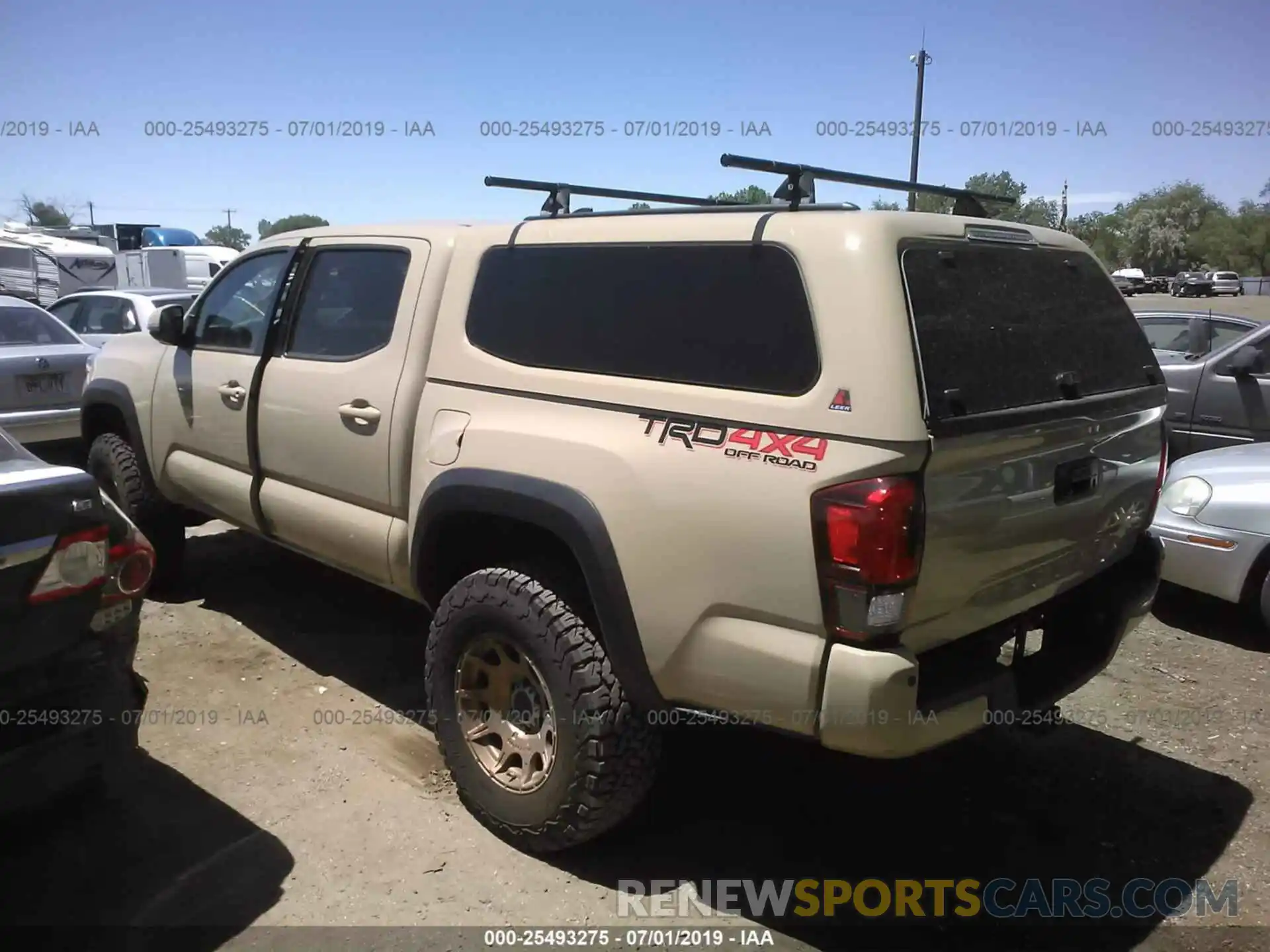 3 Фотография поврежденного автомобиля 3TMCZ5ANXKM202094 TOYOTA TACOMA 2019