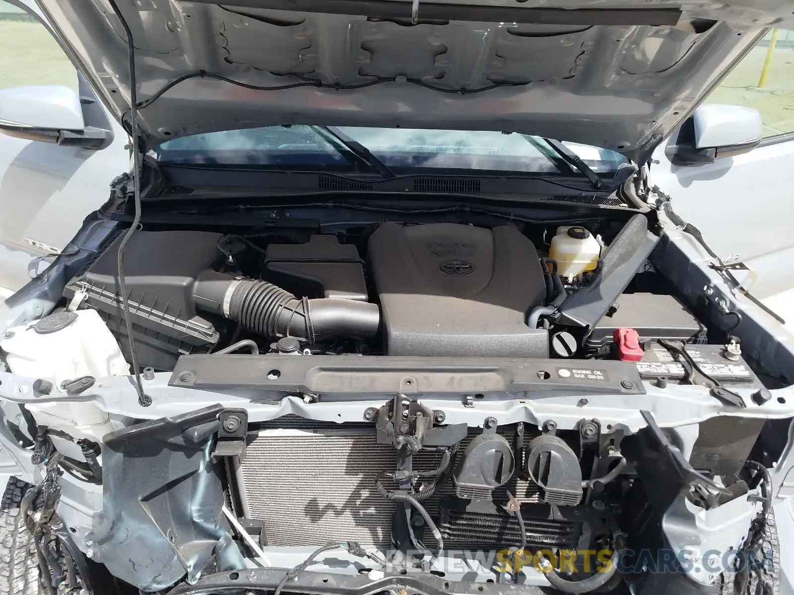 7 Photograph of a damaged car 3TMCZ5ANXKM208638 TOYOTA TACOMA 2019