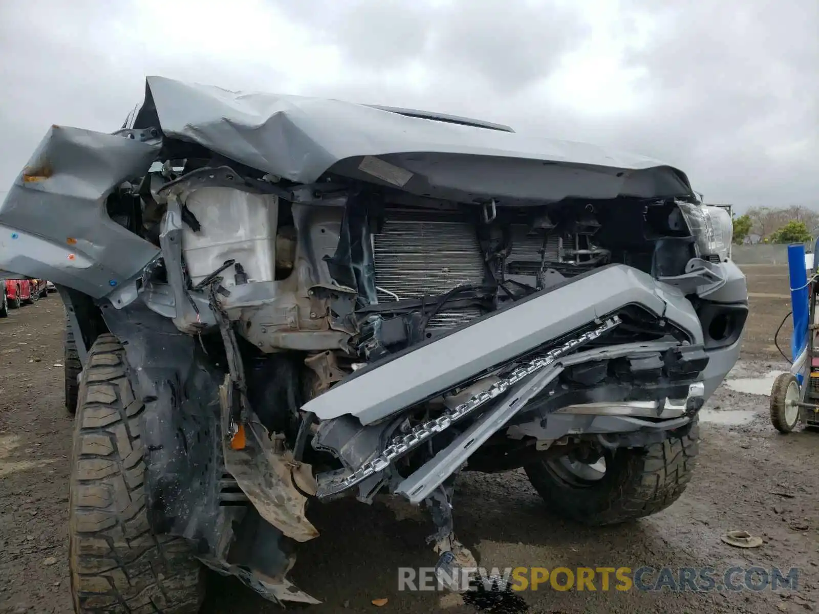 9 Photograph of a damaged car 3TMCZ5ANXKM211068 TOYOTA TACOMA 2019
