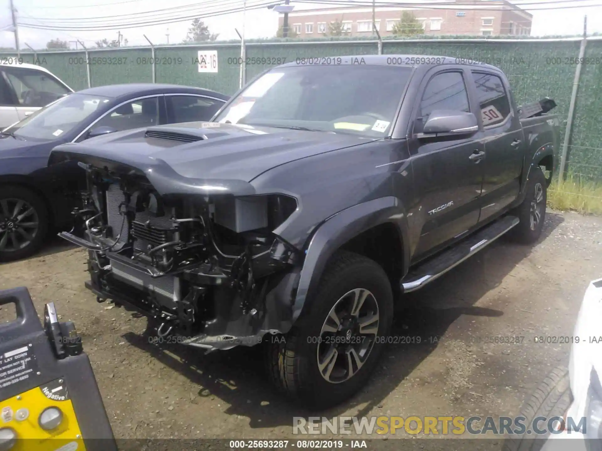 2 Photograph of a damaged car 3TMCZ5ANXKM212690 TOYOTA TACOMA 2019