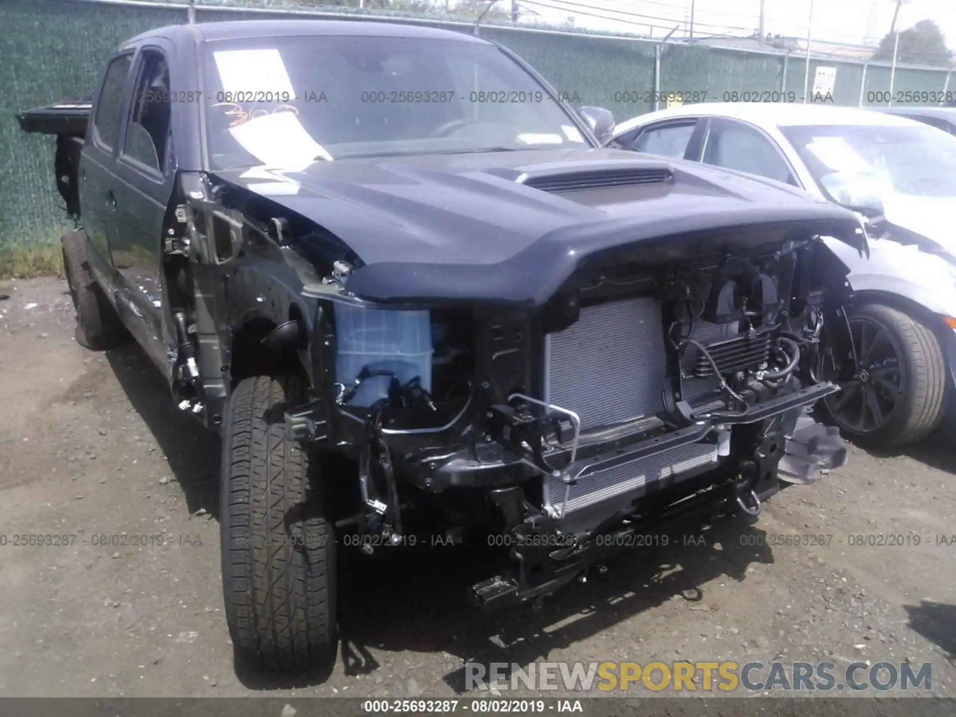 6 Photograph of a damaged car 3TMCZ5ANXKM212690 TOYOTA TACOMA 2019