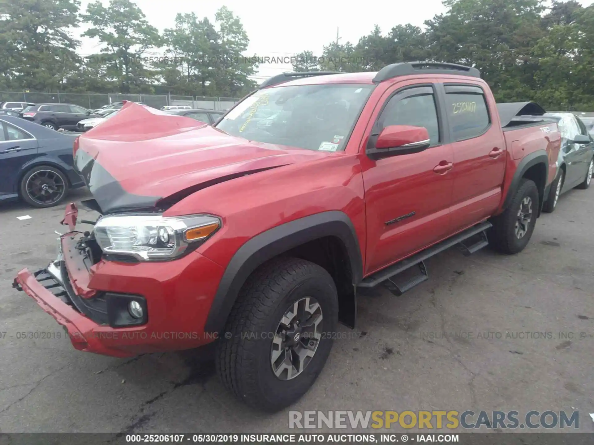 2 Фотография поврежденного автомобиля 3TMCZ5ANXKM212947 TOYOTA TACOMA 2019