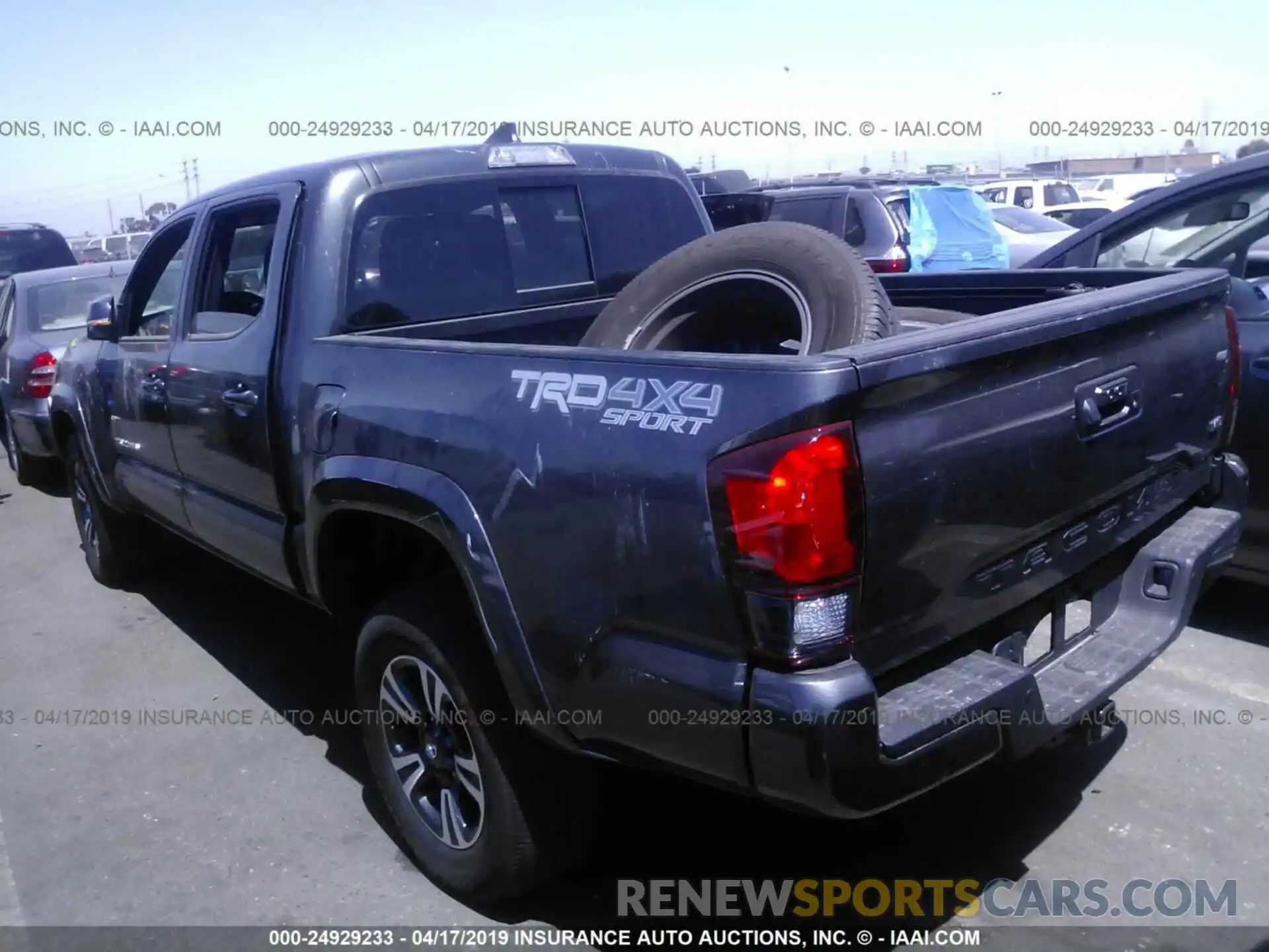 3 Photograph of a damaged car 3TMCZ5ANXKM213967 TOYOTA TACOMA 2019