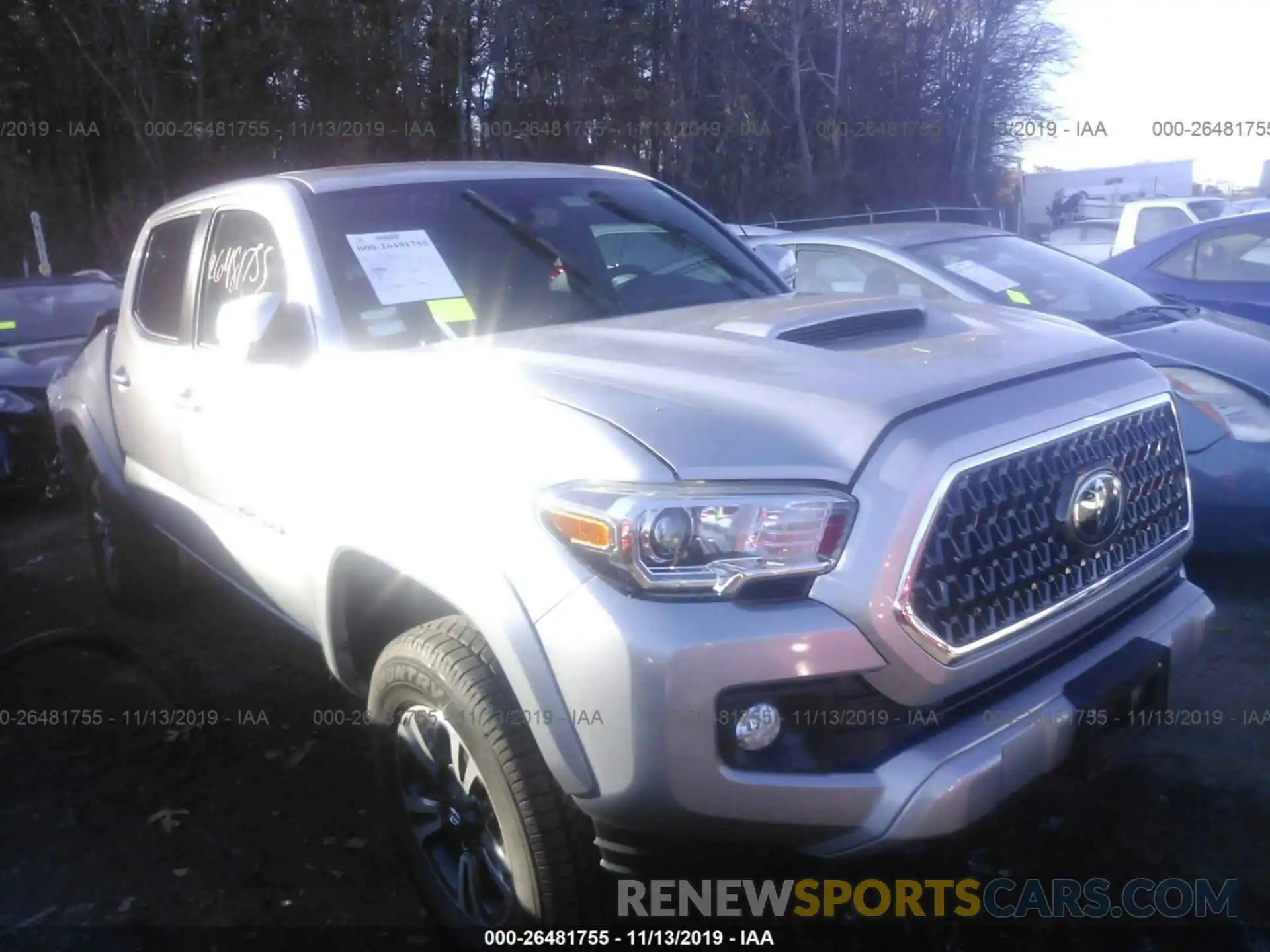 1 Photograph of a damaged car 3TMCZ5ANXKM214939 TOYOTA TACOMA 2019