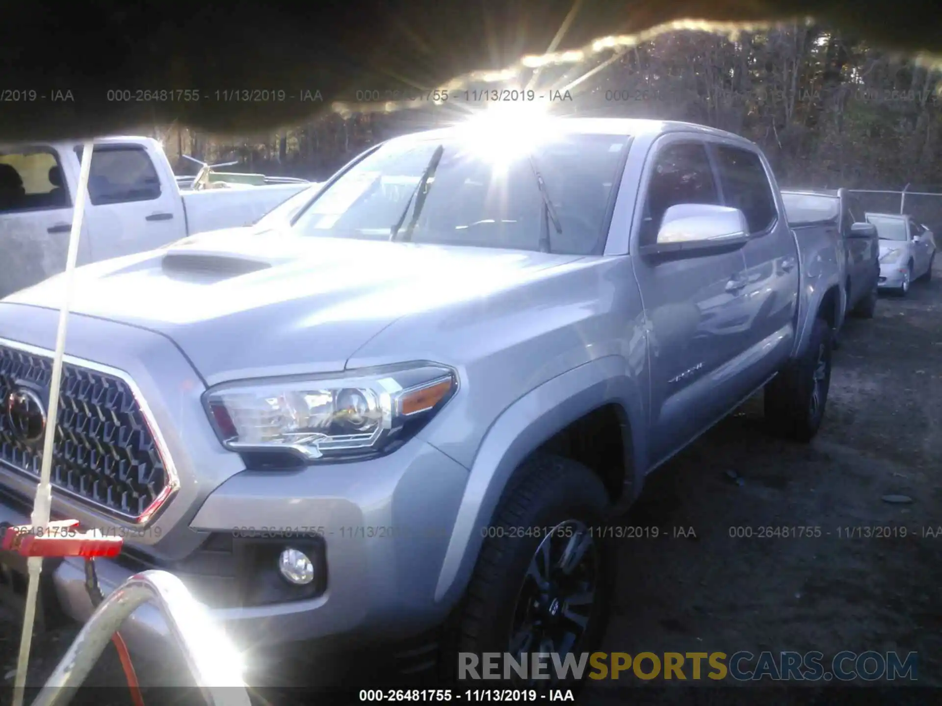 2 Photograph of a damaged car 3TMCZ5ANXKM214939 TOYOTA TACOMA 2019