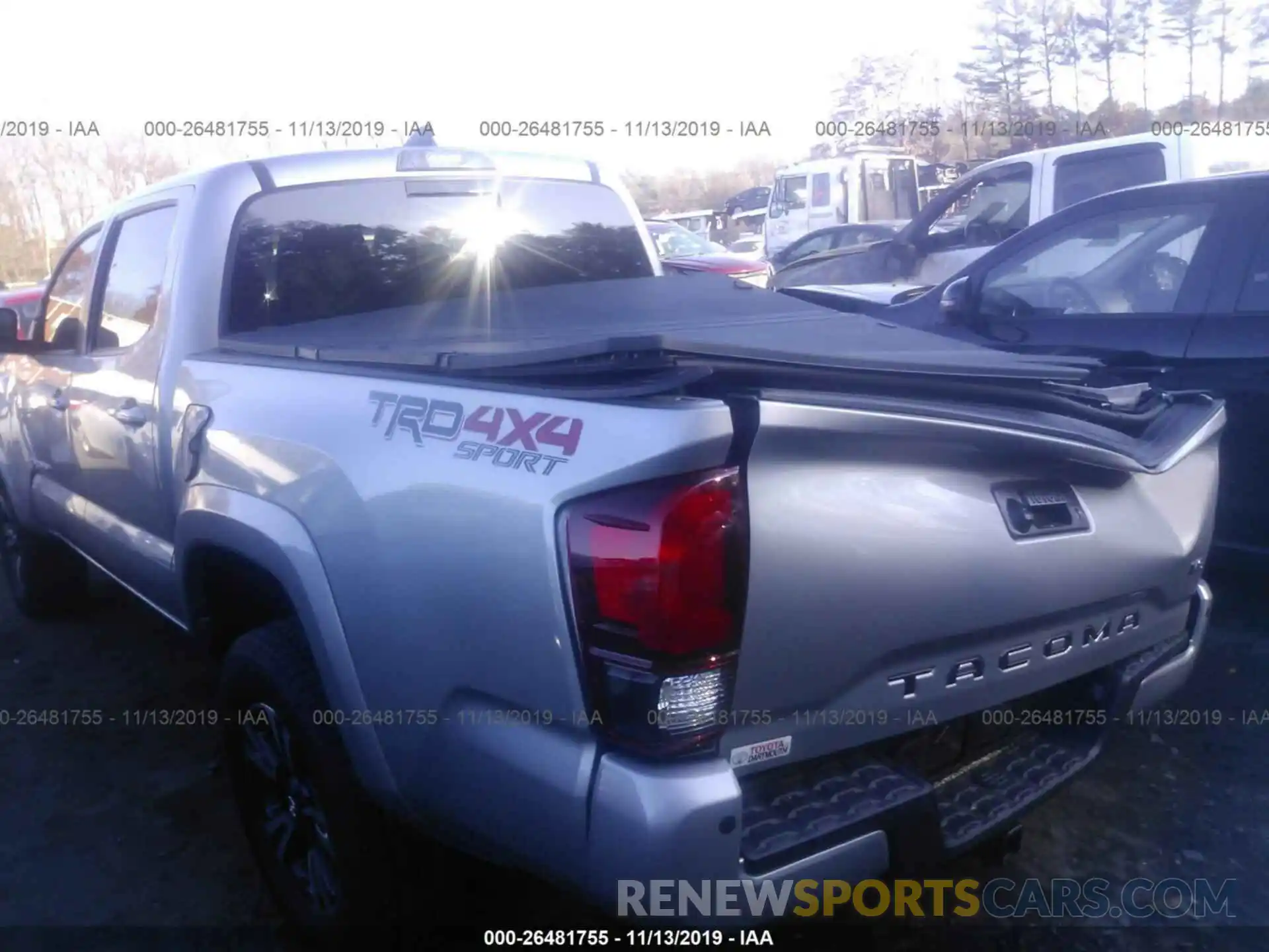 3 Photograph of a damaged car 3TMCZ5ANXKM214939 TOYOTA TACOMA 2019