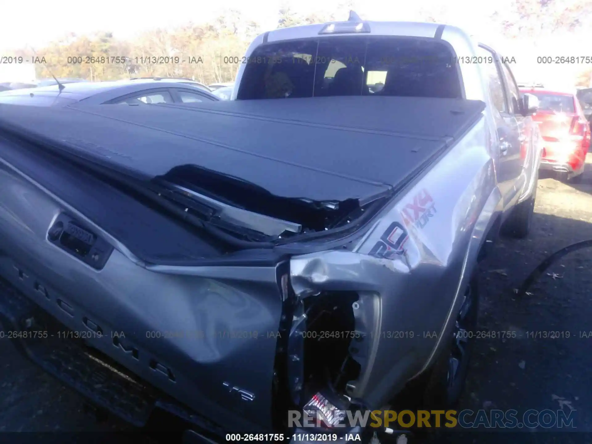 6 Photograph of a damaged car 3TMCZ5ANXKM214939 TOYOTA TACOMA 2019