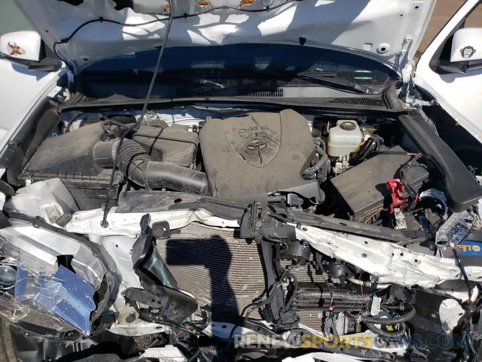 7 Photograph of a damaged car 3TMCZ5ANXKM217856 TOYOTA TACOMA 2019