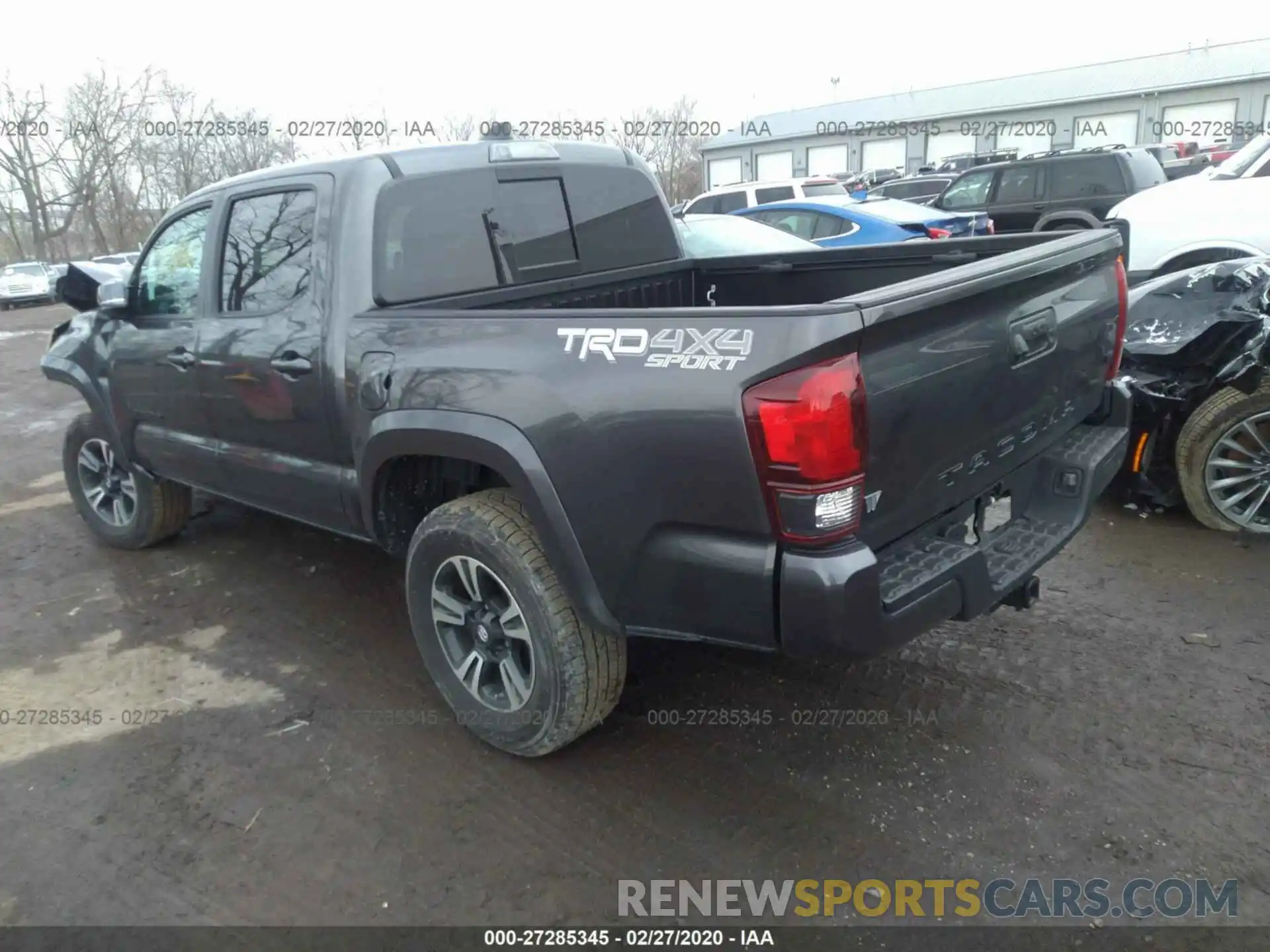 3 Photograph of a damaged car 3TMCZ5ANXKM219431 TOYOTA TACOMA 2019