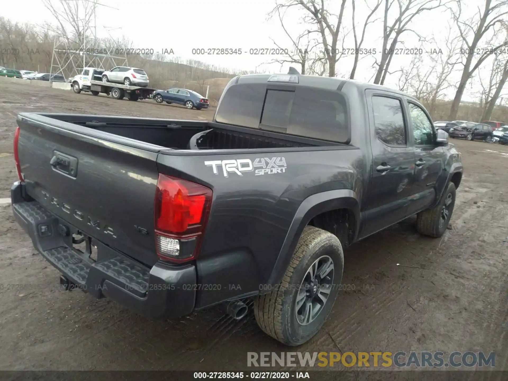 4 Photograph of a damaged car 3TMCZ5ANXKM219431 TOYOTA TACOMA 2019