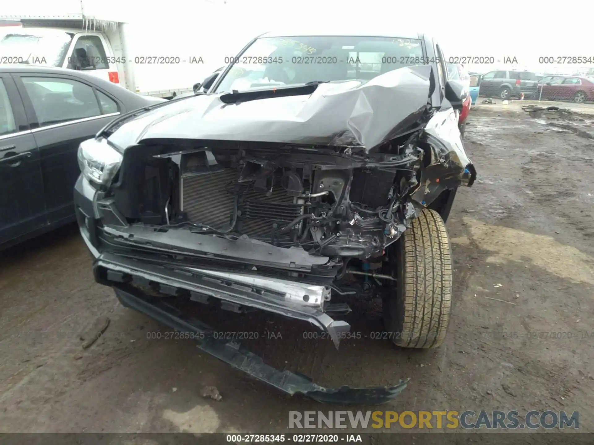 6 Photograph of a damaged car 3TMCZ5ANXKM219431 TOYOTA TACOMA 2019