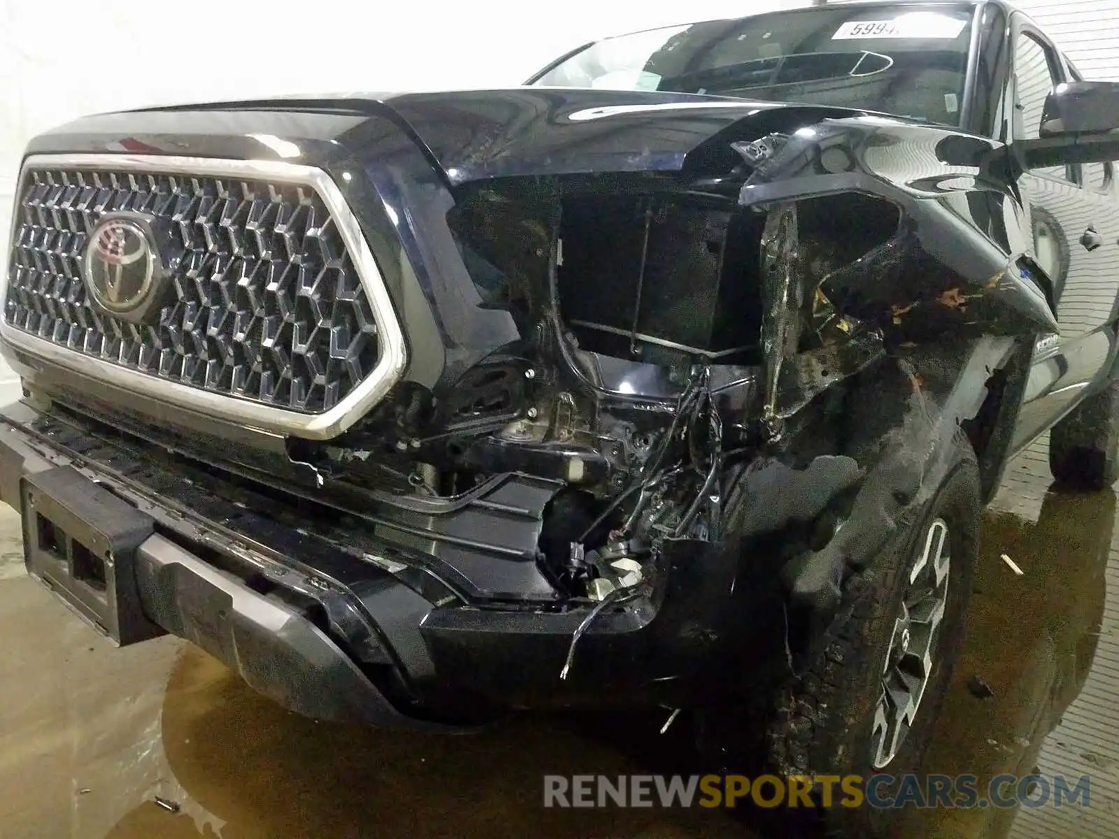 9 Photograph of a damaged car 3TMCZ5ANXKM221437 TOYOTA TACOMA 2019