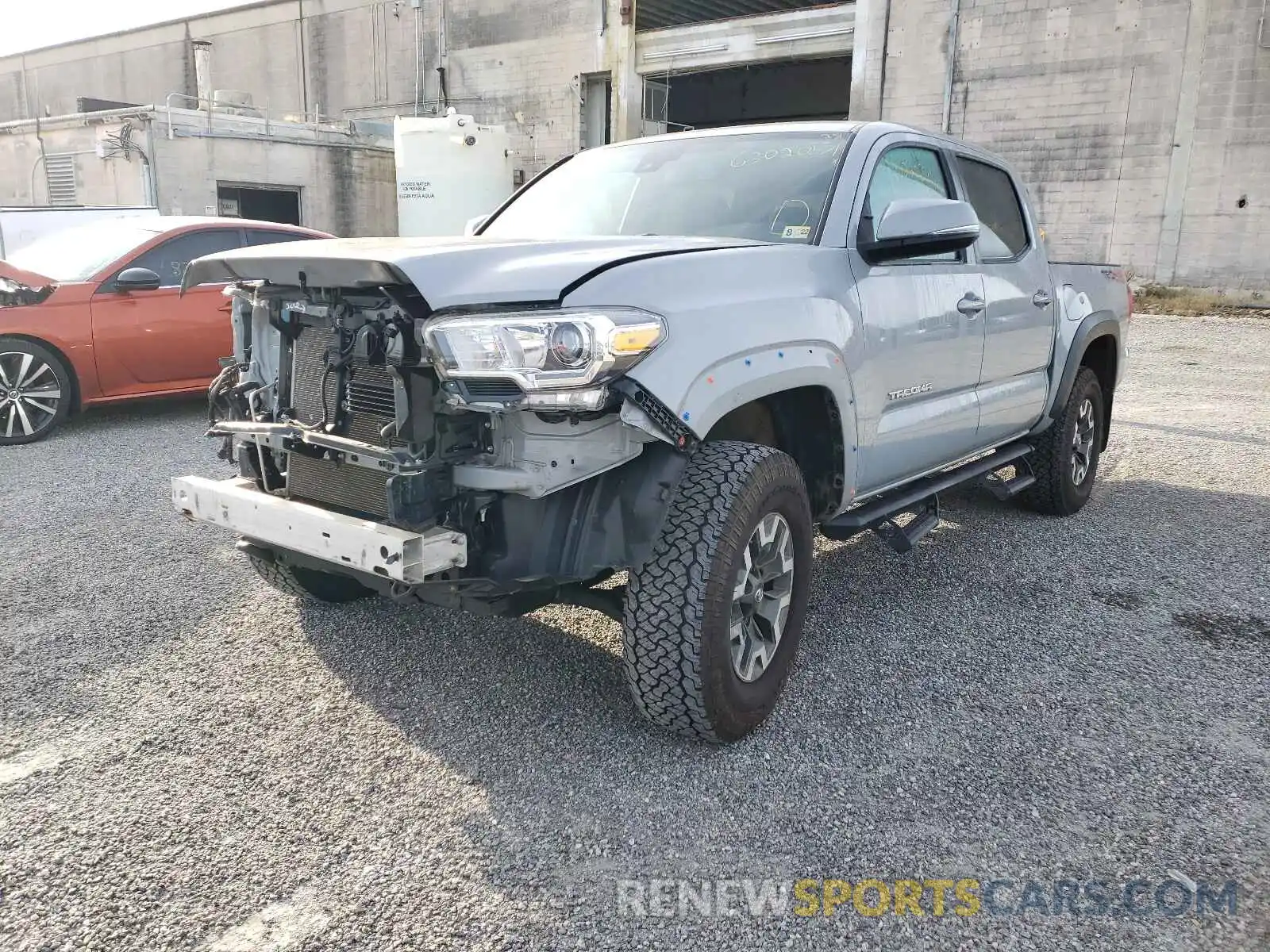 2 Photograph of a damaged car 3TMCZ5ANXKM224984 TOYOTA TACOMA 2019