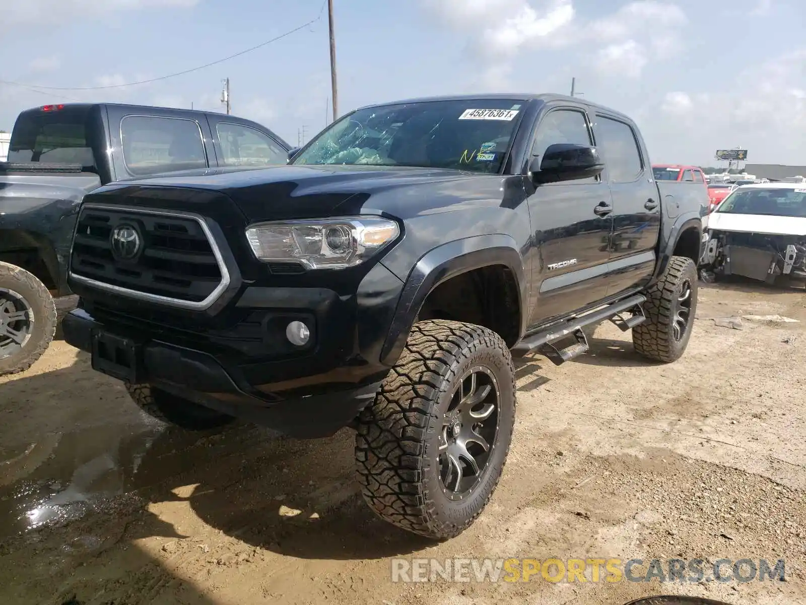 2 Photograph of a damaged car 3TMCZ5ANXKM225651 TOYOTA TACOMA 2019