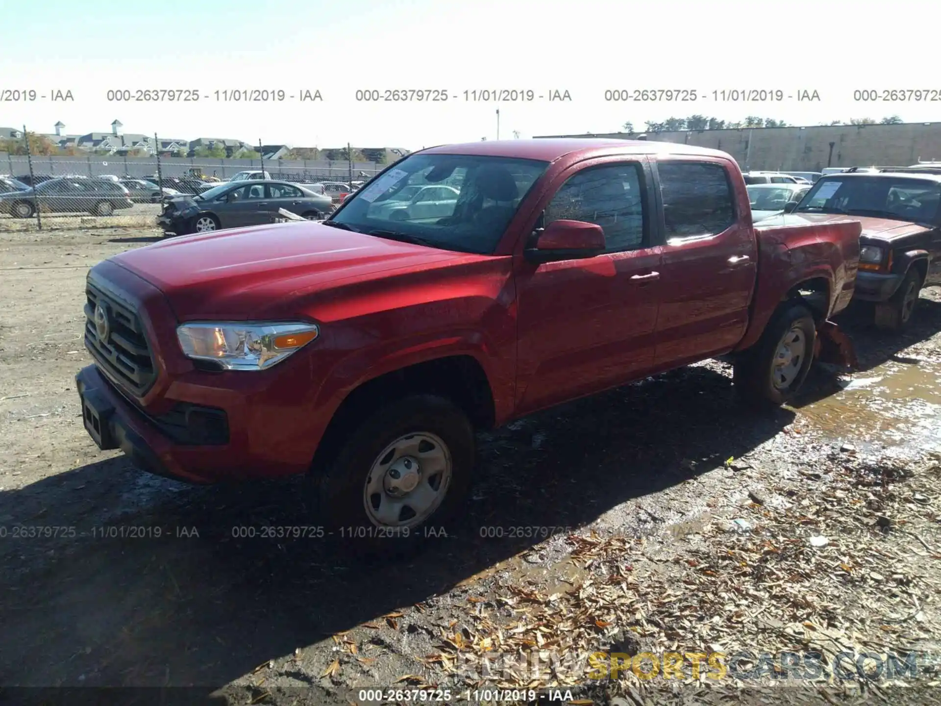 2 Photograph of a damaged car 3TMCZ5ANXKM228548 TOYOTA TACOMA 2019