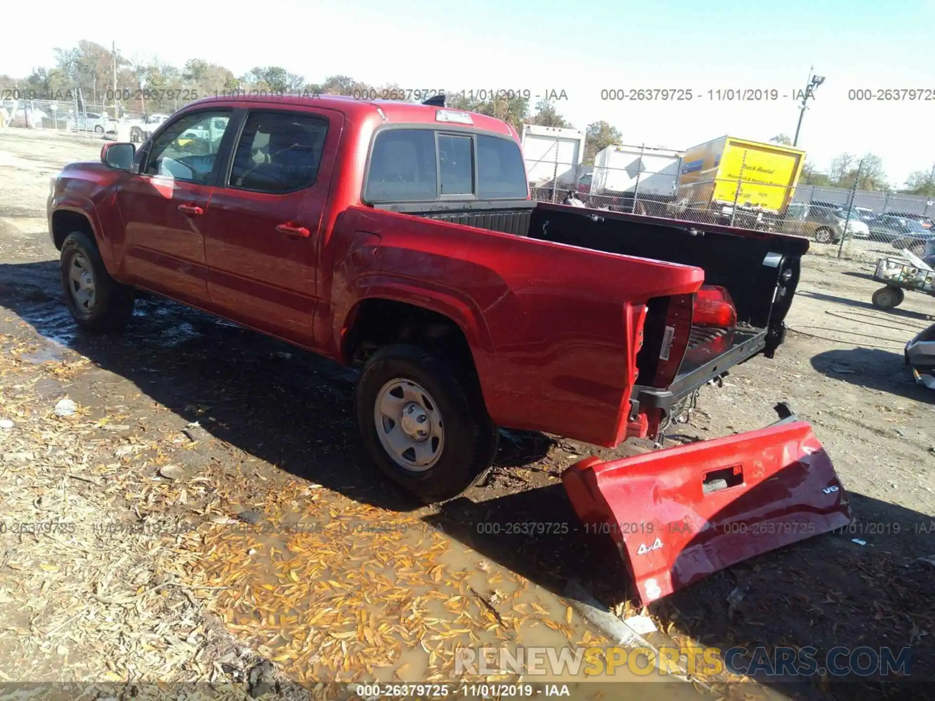 3 Photograph of a damaged car 3TMCZ5ANXKM228548 TOYOTA TACOMA 2019