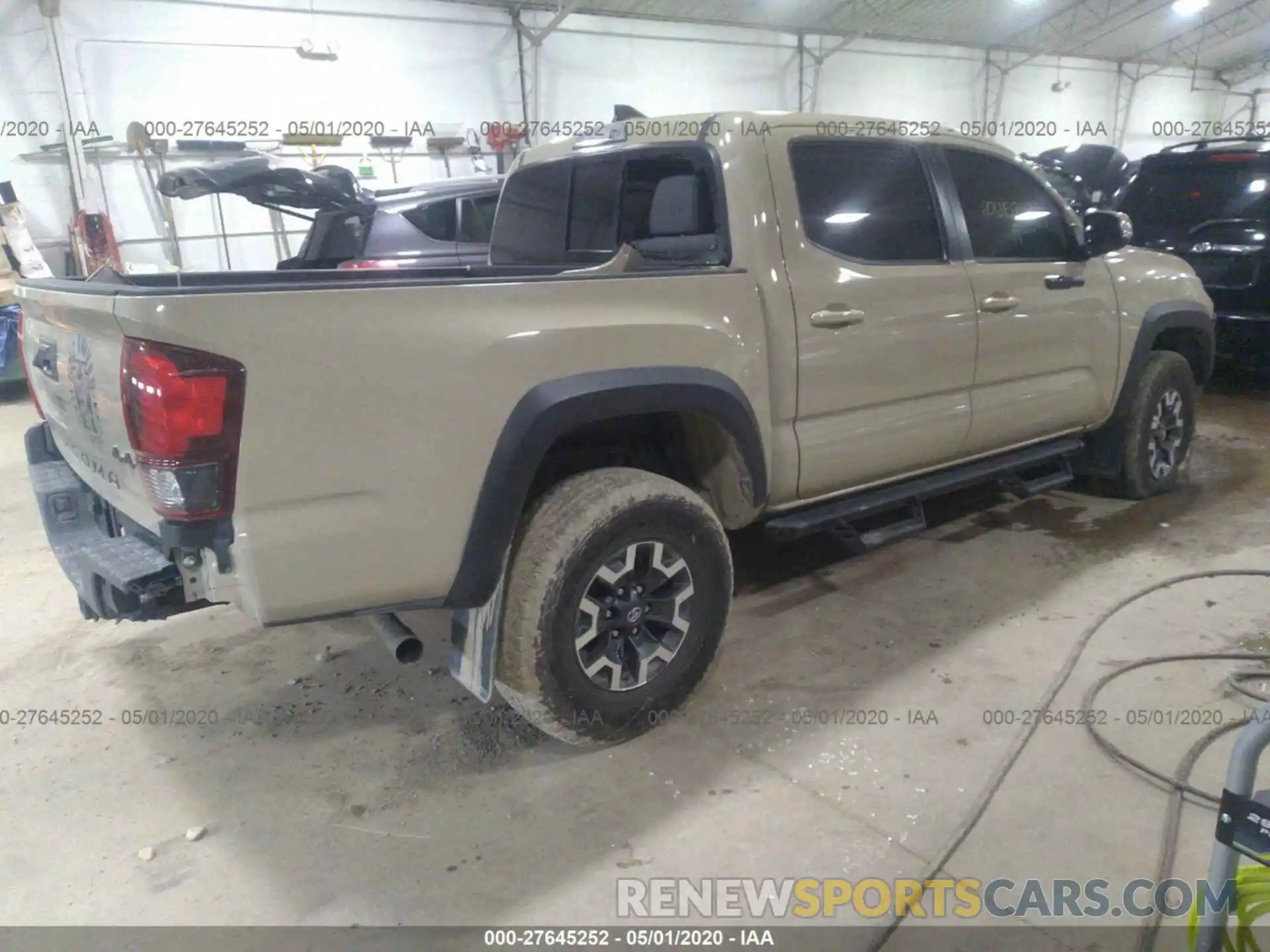 4 Фотография поврежденного автомобиля 3TMCZ5ANXKM229456 TOYOTA TACOMA 2019