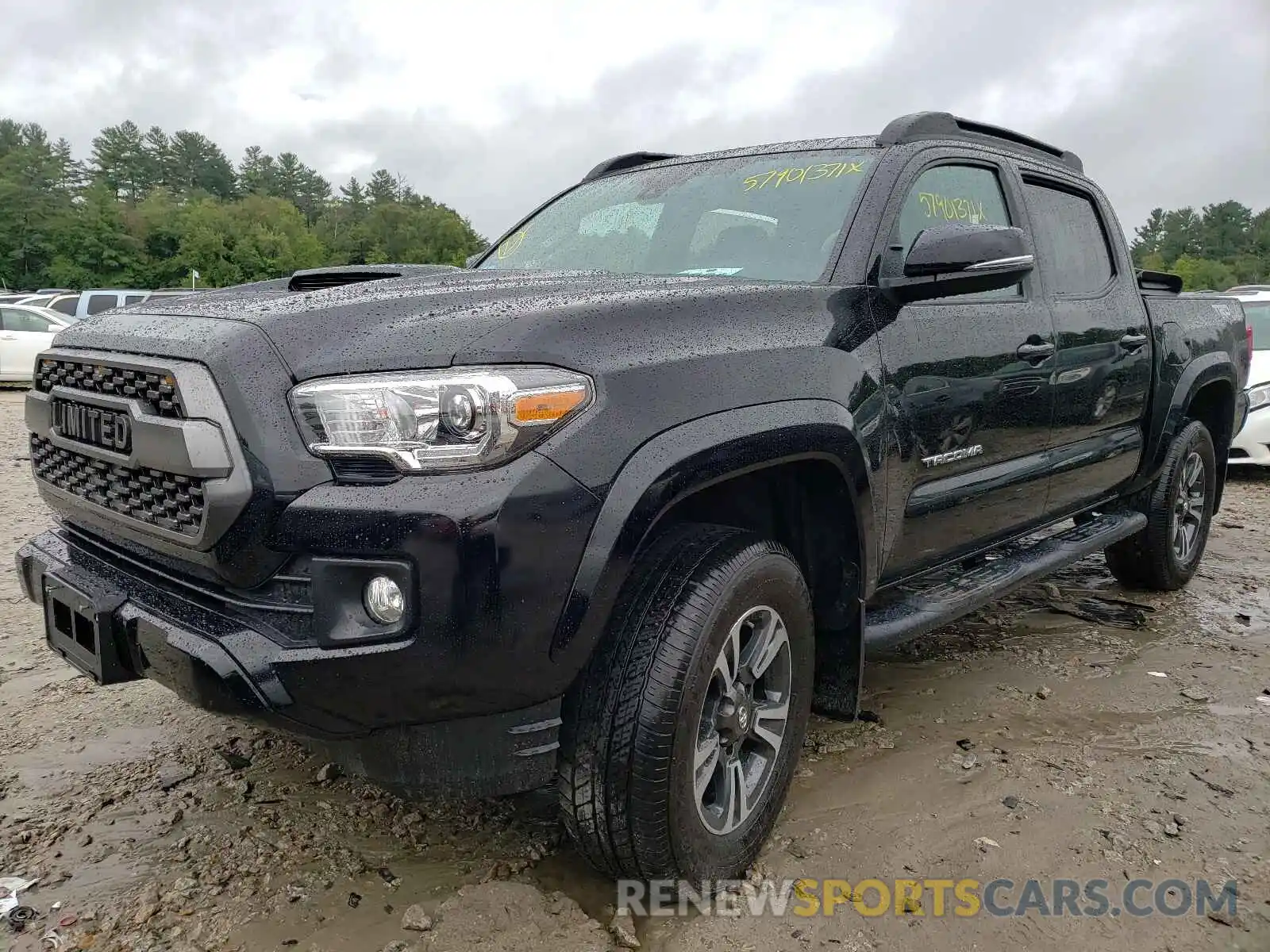 2 Photograph of a damaged car 3TMCZ5ANXKM229781 TOYOTA TACOMA 2019