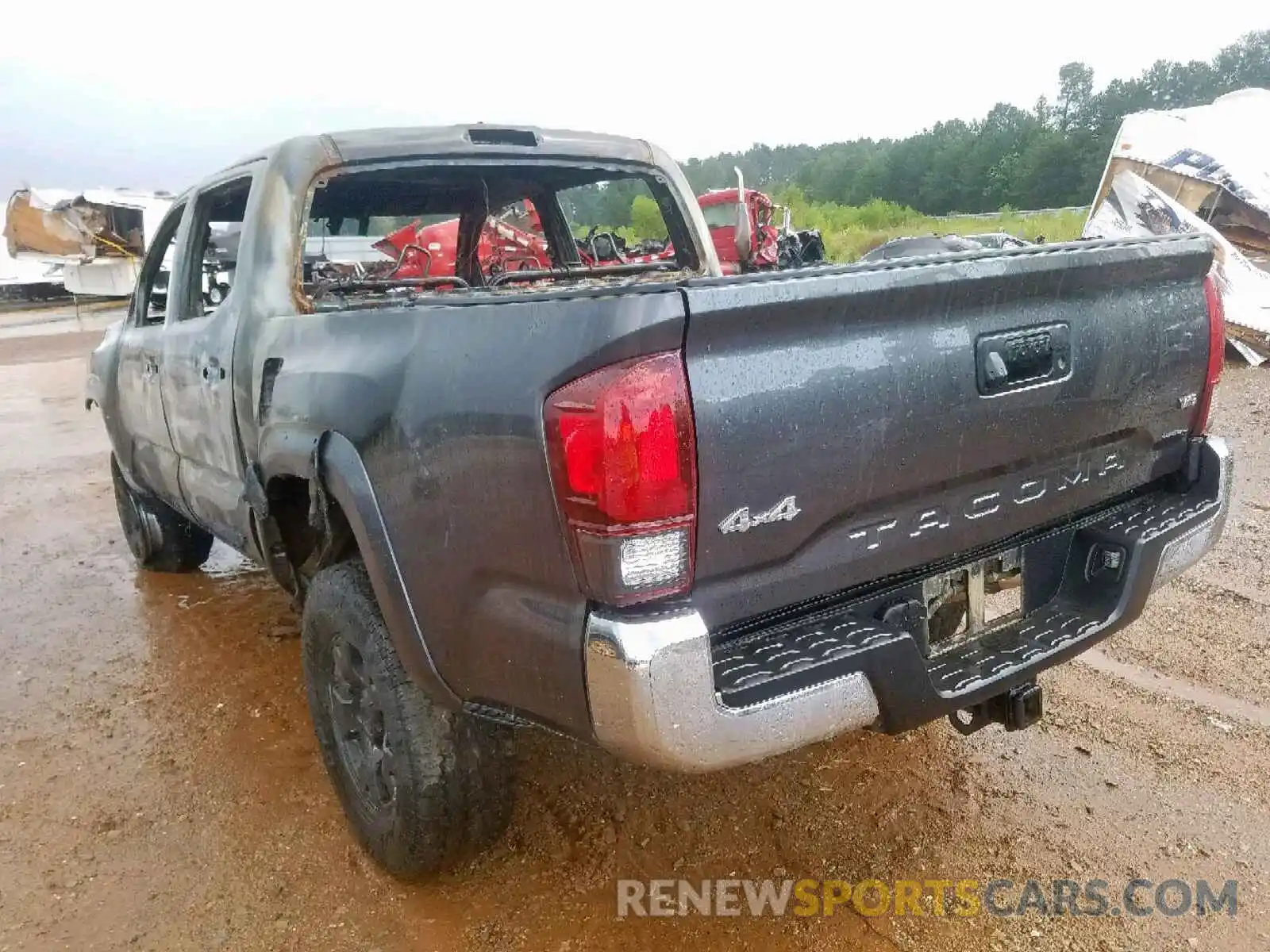 3 Photograph of a damaged car 3TMCZ5ANXKM235144 TOYOTA TACOMA 2019