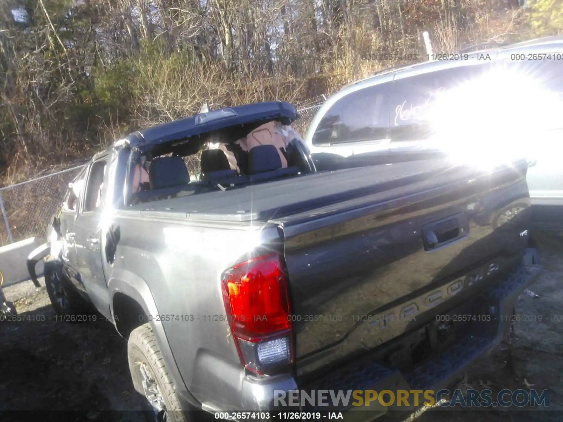 3 Photograph of a damaged car 3TMCZ5ANXKM237461 TOYOTA TACOMA 2019