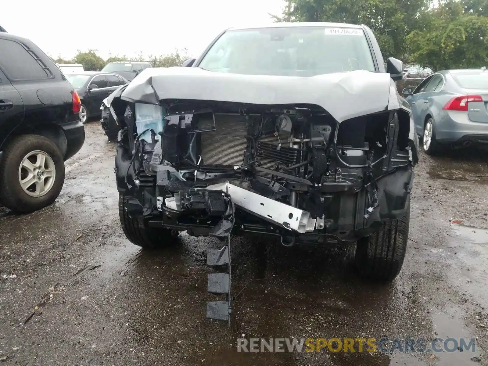 9 Photograph of a damaged car 3TMCZ5ANXKM238433 TOYOTA TACOMA 2019