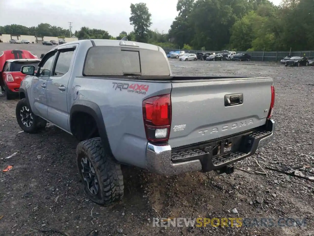 3 Photograph of a damaged car 3TMCZ5ANXKM239842 TOYOTA TACOMA 2019