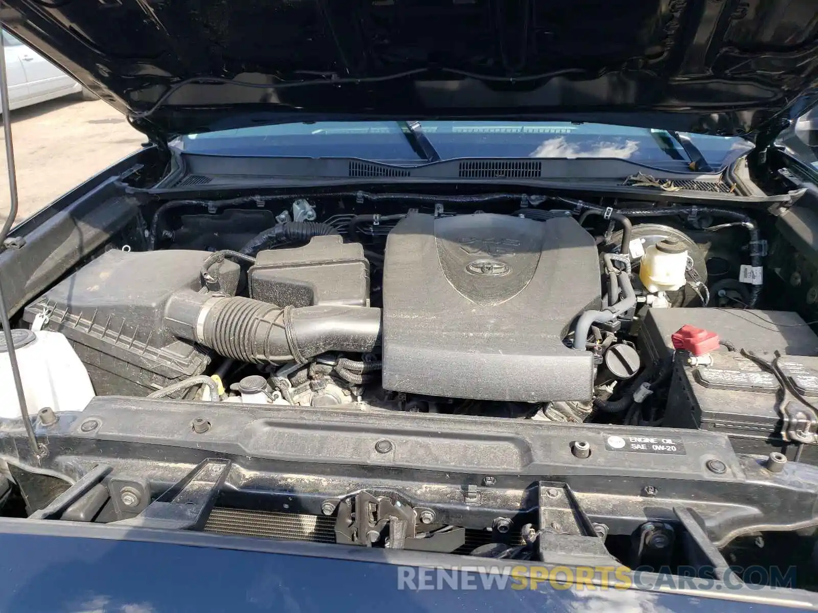 7 Photograph of a damaged car 3TMCZ5ANXKM240943 TOYOTA TACOMA 2019