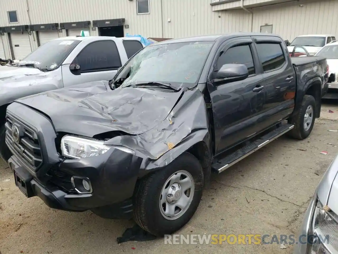 2 Photograph of a damaged car 3TMCZ5ANXKM242031 TOYOTA TACOMA 2019