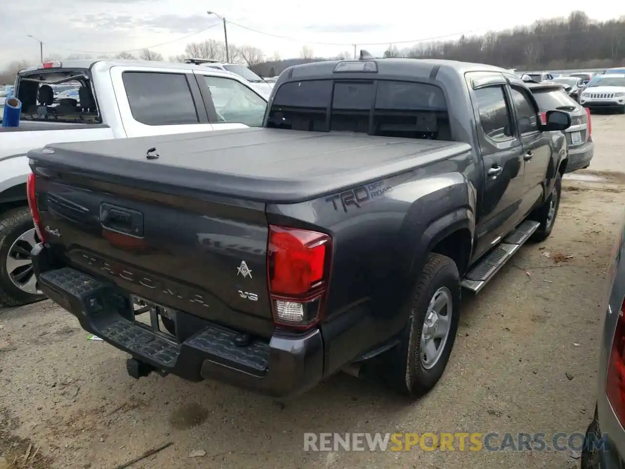 4 Photograph of a damaged car 3TMCZ5ANXKM242031 TOYOTA TACOMA 2019