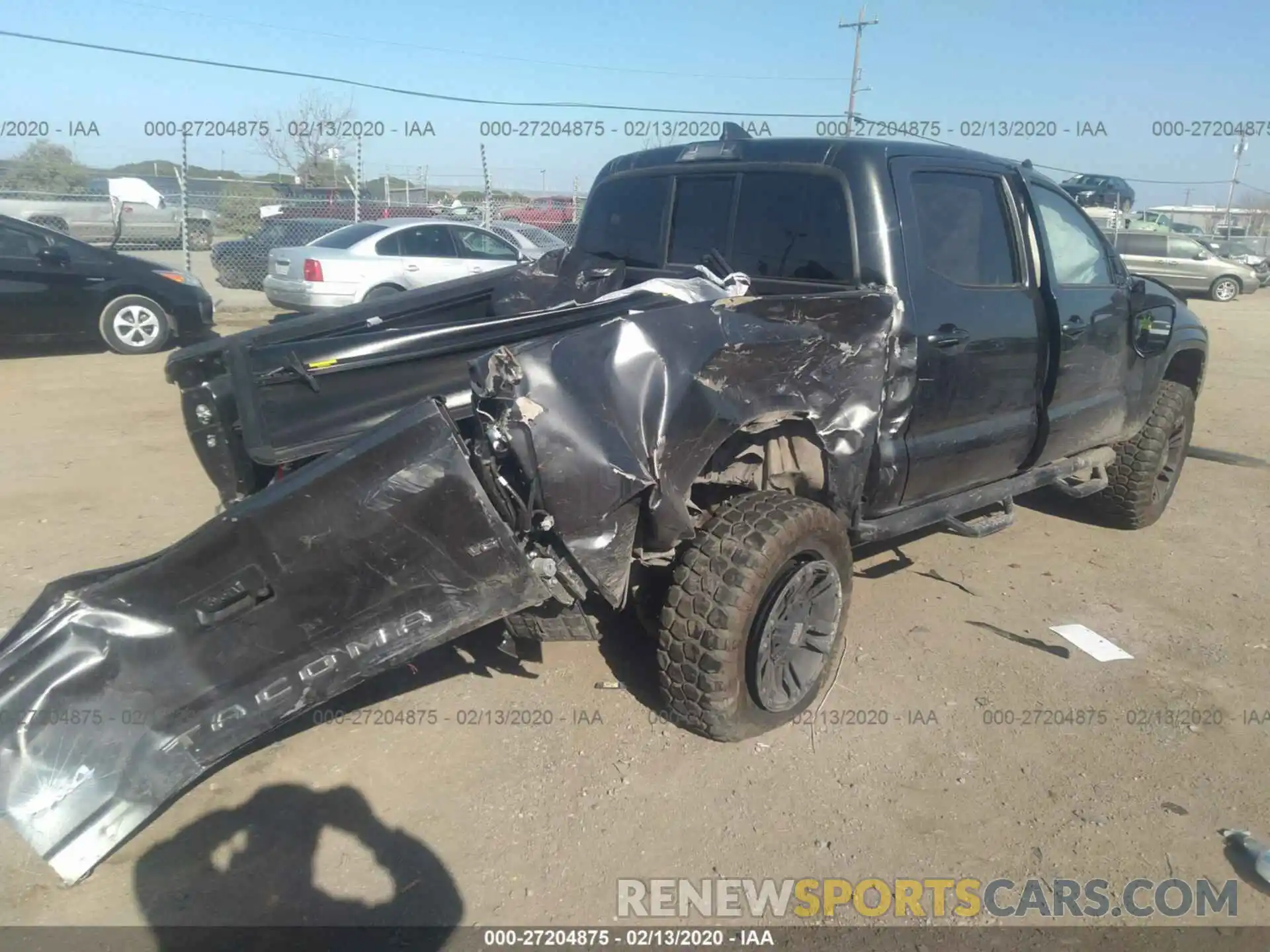 4 Photograph of a damaged car 3TMCZ5ANXKM244426 TOYOTA TACOMA 2019