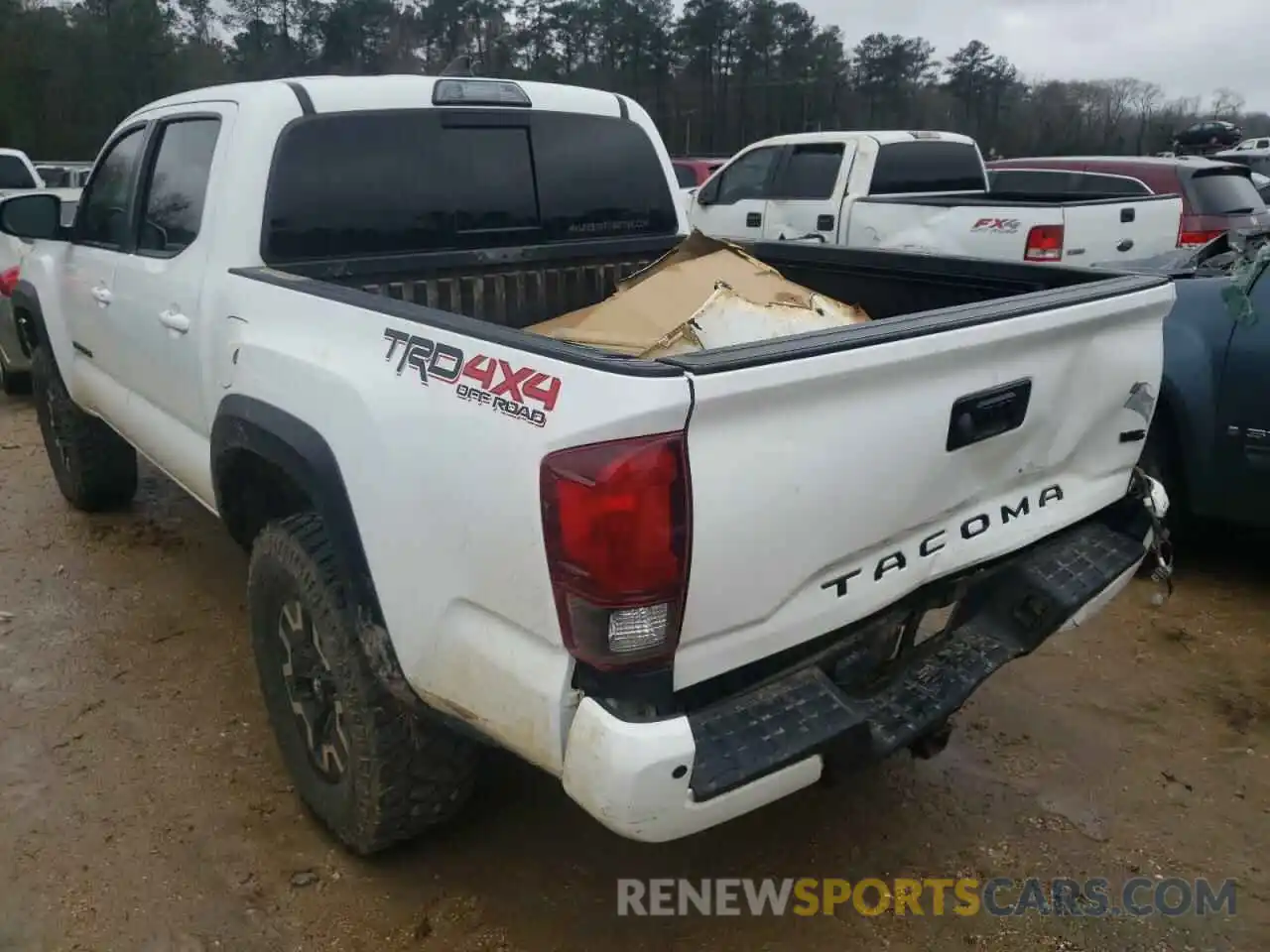 3 Photograph of a damaged car 3TMCZ5ANXKM245561 TOYOTA TACOMA 2019