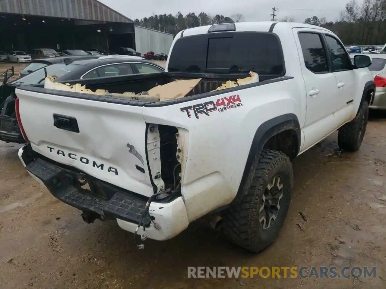 4 Фотография поврежденного автомобиля 3TMCZ5ANXKM245561 TOYOTA TACOMA 2019