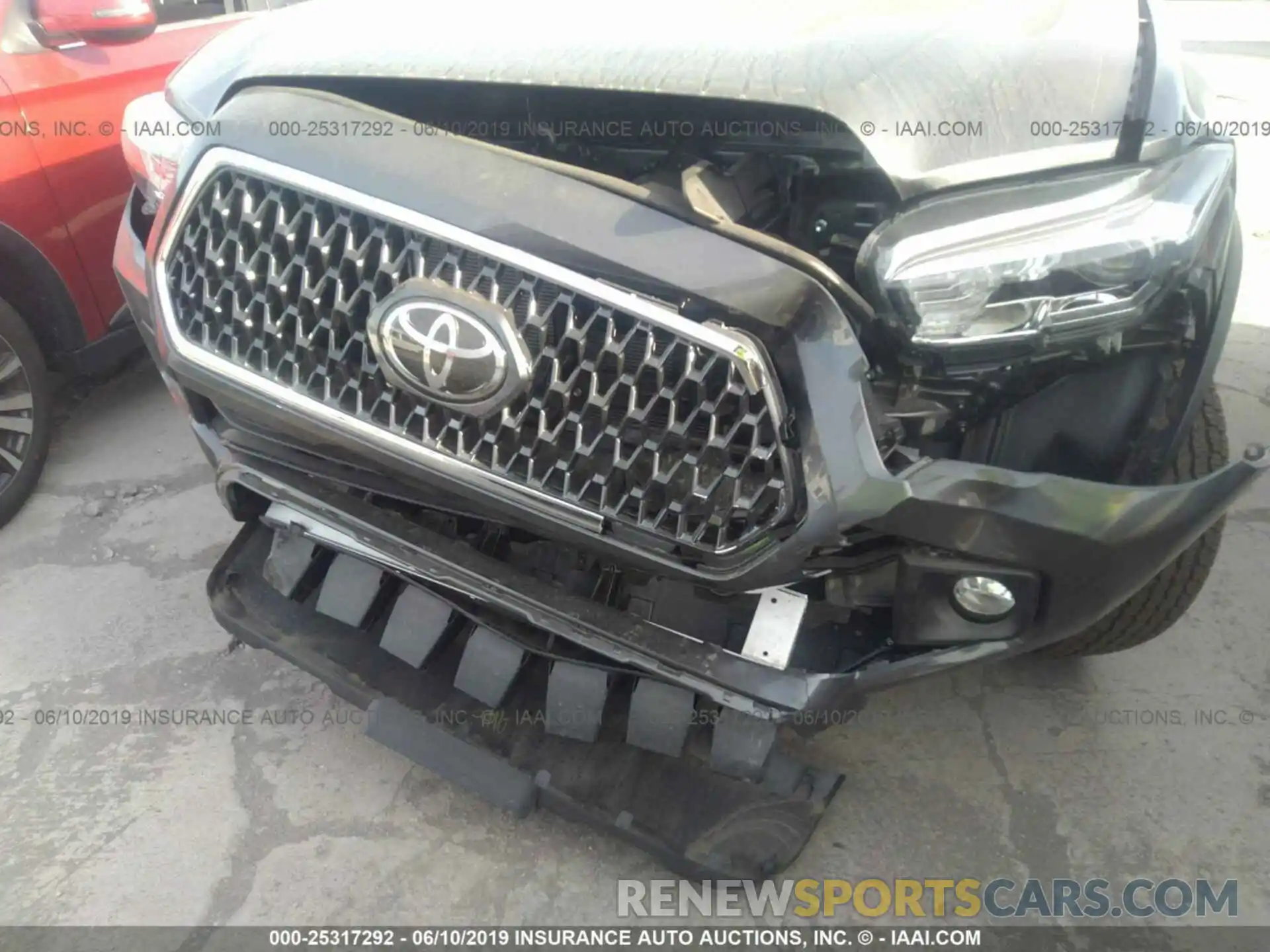 6 Photograph of a damaged car 3TMCZ5ANXKM246404 TOYOTA TACOMA 2019