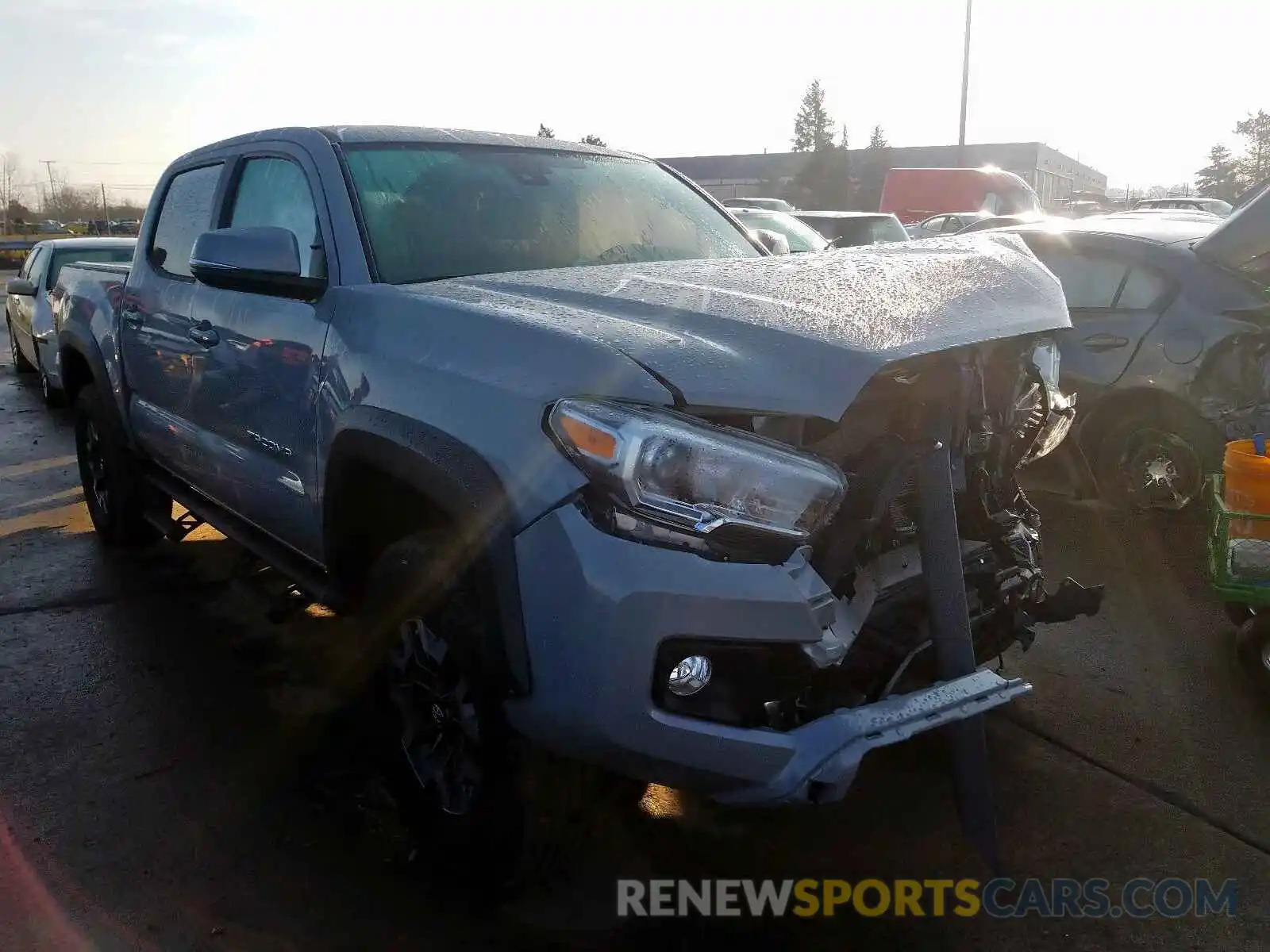 1 Photograph of a damaged car 3TMCZ5ANXKM247486 TOYOTA TACOMA 2019