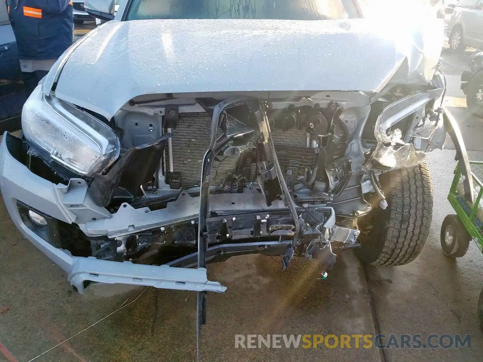 7 Photograph of a damaged car 3TMCZ5ANXKM247486 TOYOTA TACOMA 2019