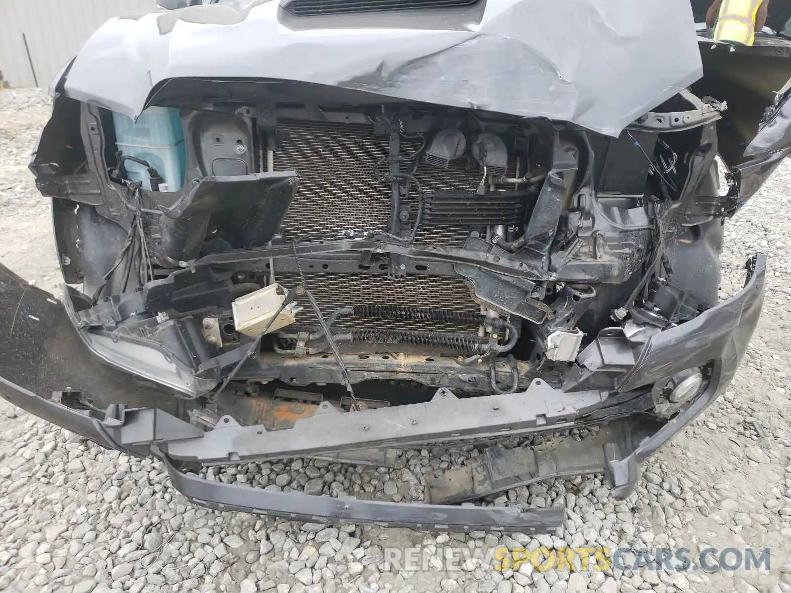 9 Photograph of a damaged car 3TMCZ5ANXKM247665 TOYOTA TACOMA 2019