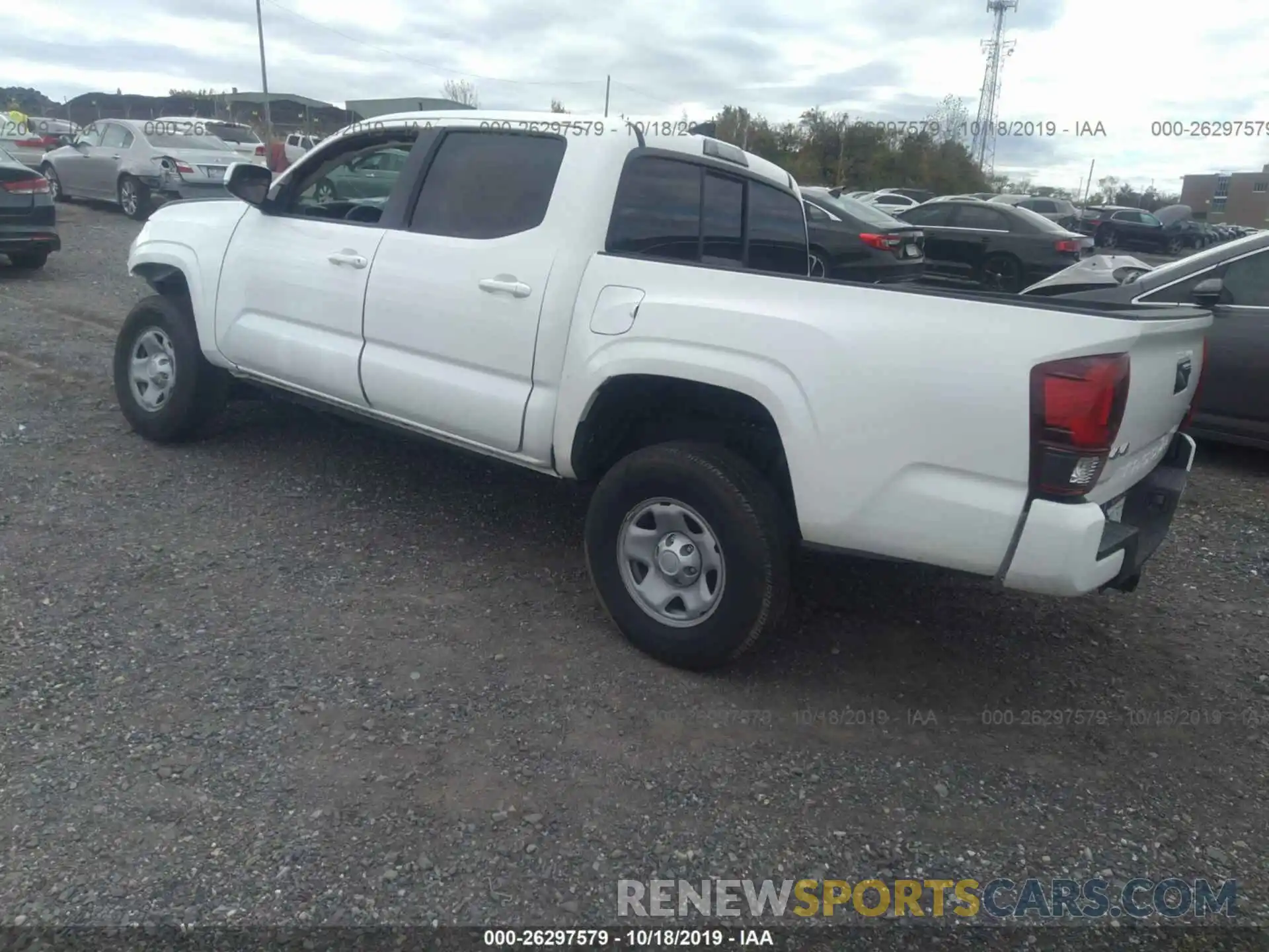 3 Photograph of a damaged car 3TMCZ5ANXKM247911 TOYOTA TACOMA 2019