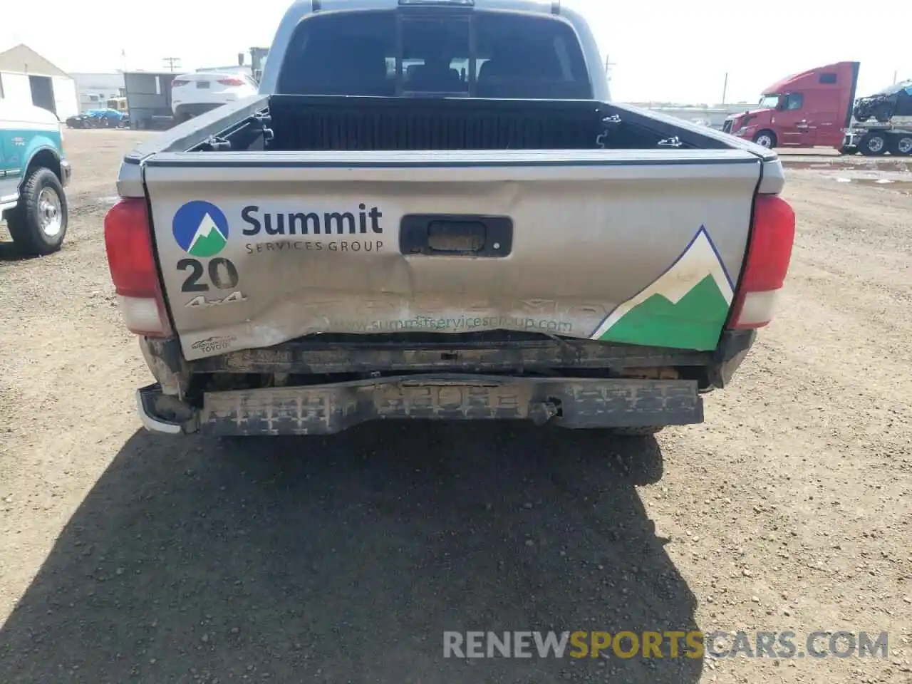 9 Photograph of a damaged car 3TMCZ5ANXKM248914 TOYOTA TACOMA 2019