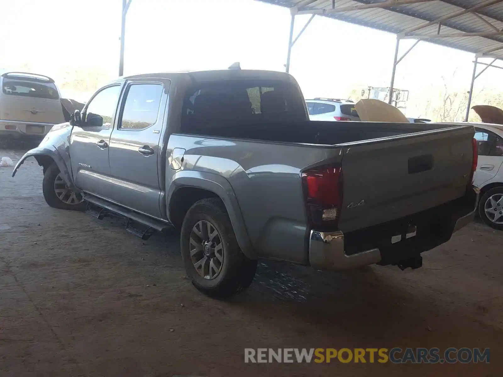 3 Photograph of a damaged car 3TMCZ5ANXKM249187 TOYOTA TACOMA 2019