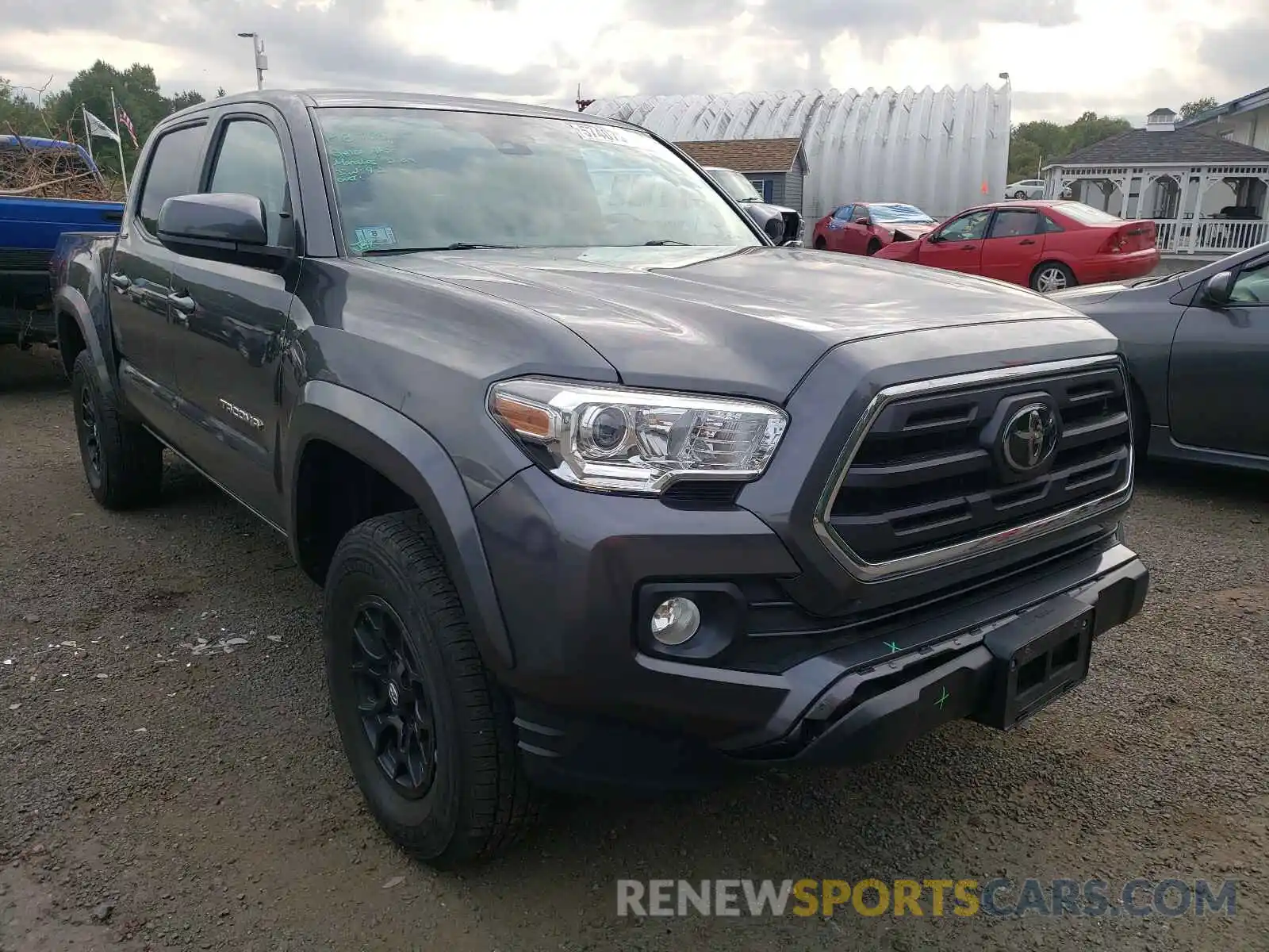 1 Photograph of a damaged car 3TMCZ5ANXKM251201 TOYOTA TACOMA 2019