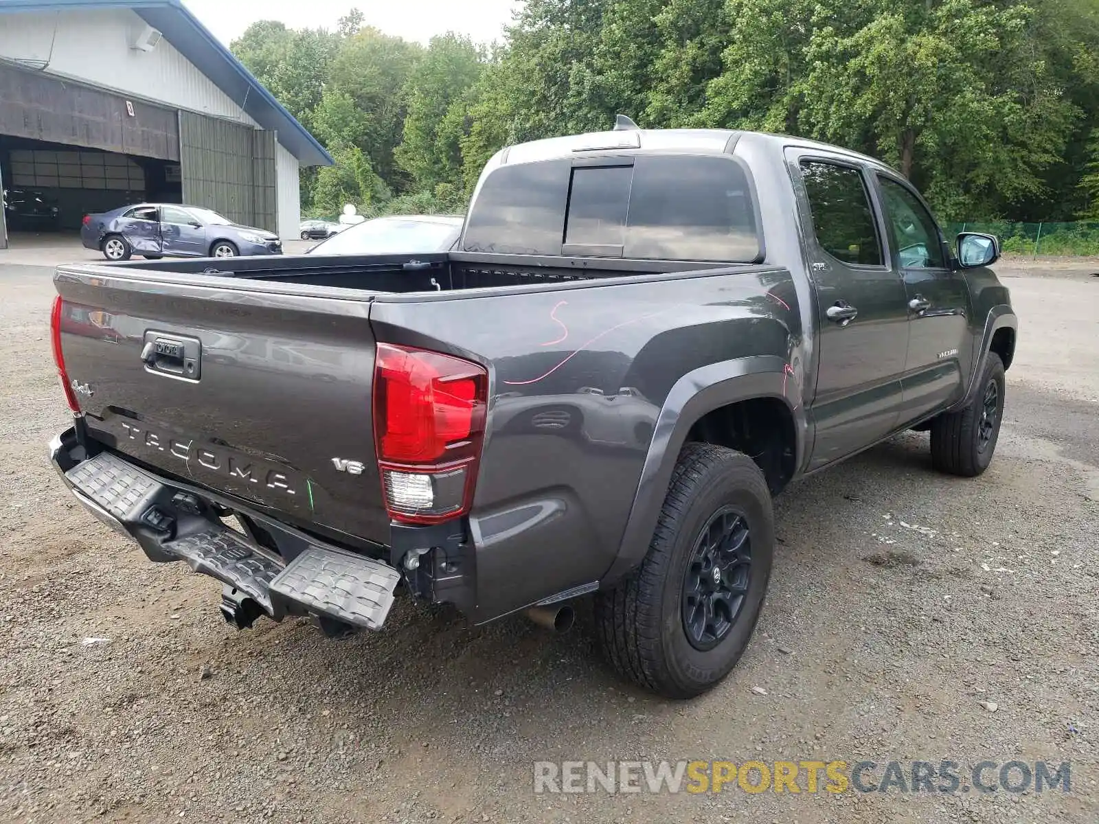 4 Photograph of a damaged car 3TMCZ5ANXKM251201 TOYOTA TACOMA 2019