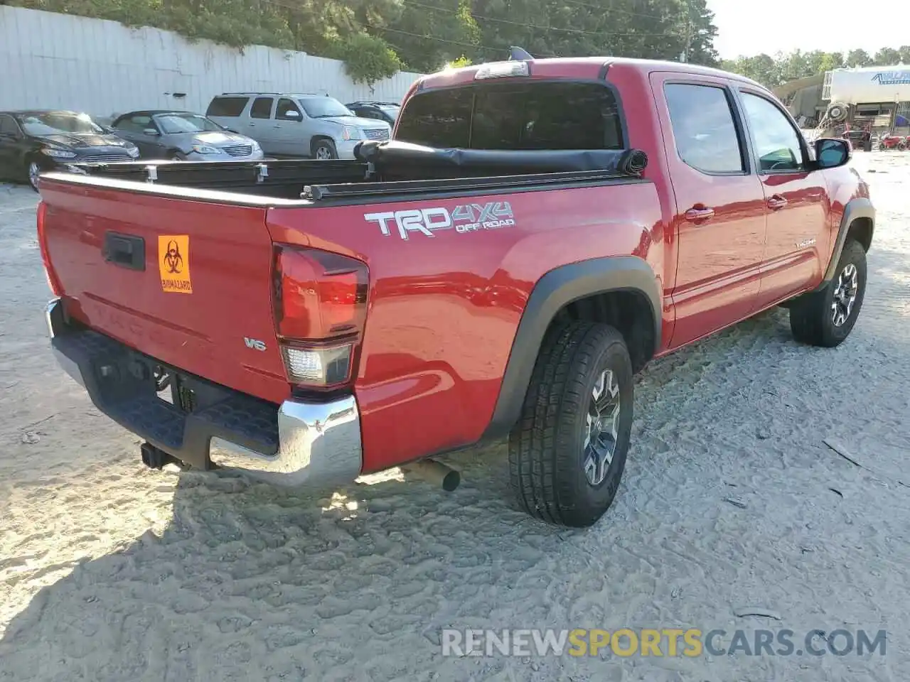 4 Photograph of a damaged car 3TMCZ5ANXKM251800 TOYOTA TACOMA 2019