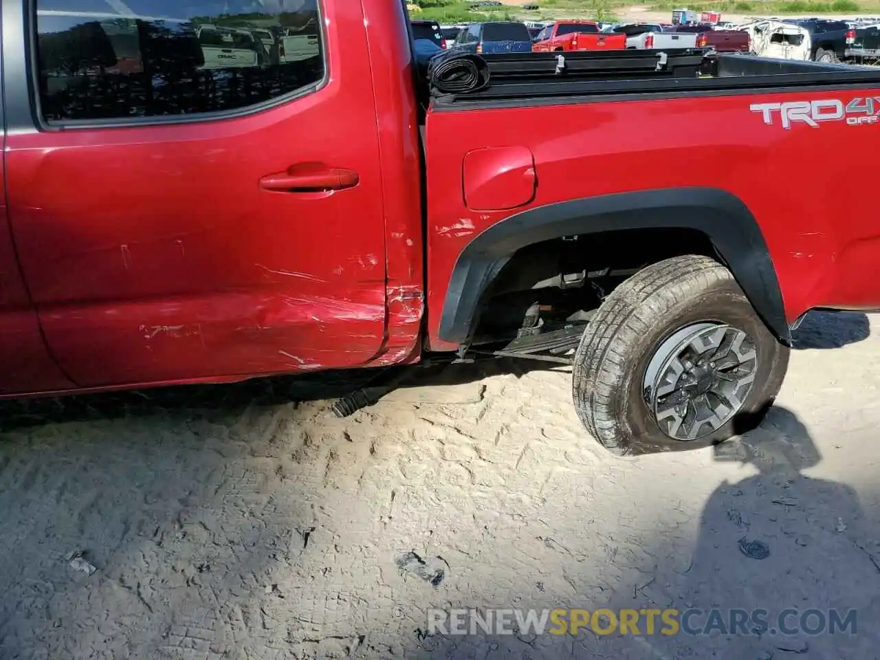 9 Photograph of a damaged car 3TMCZ5ANXKM251800 TOYOTA TACOMA 2019