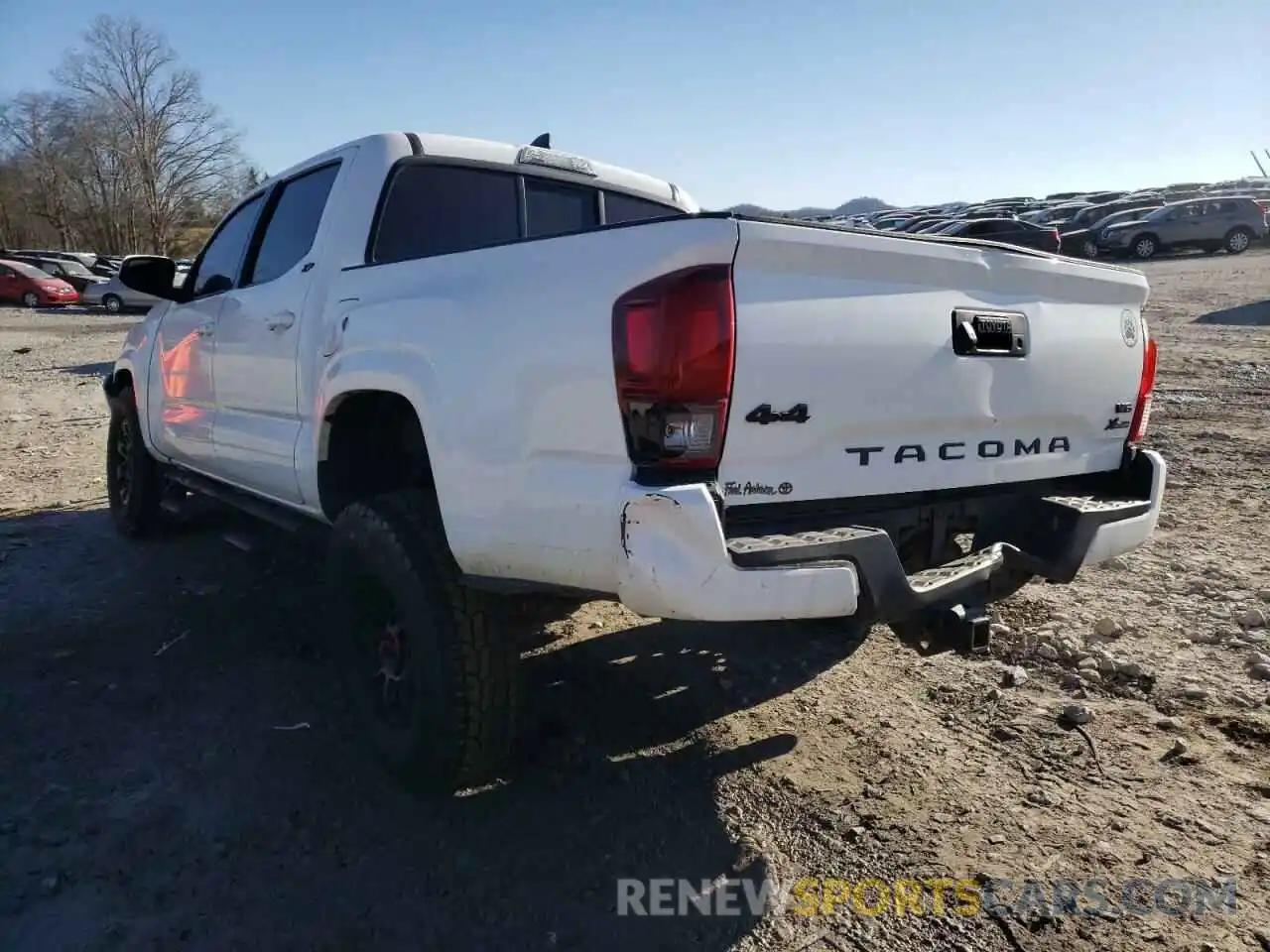 3 Photograph of a damaged car 3TMCZ5ANXKM254681 TOYOTA TACOMA 2019