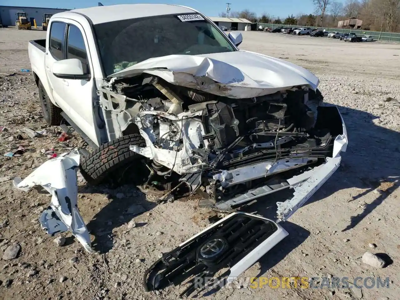 9 Photograph of a damaged car 3TMCZ5ANXKM254681 TOYOTA TACOMA 2019