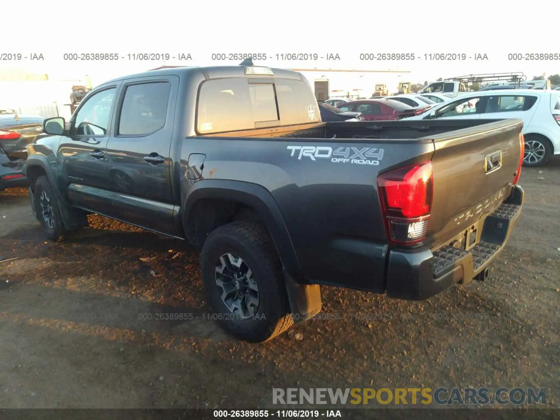 3 Photograph of a damaged car 3TMCZ5ANXKM254969 TOYOTA TACOMA 2019