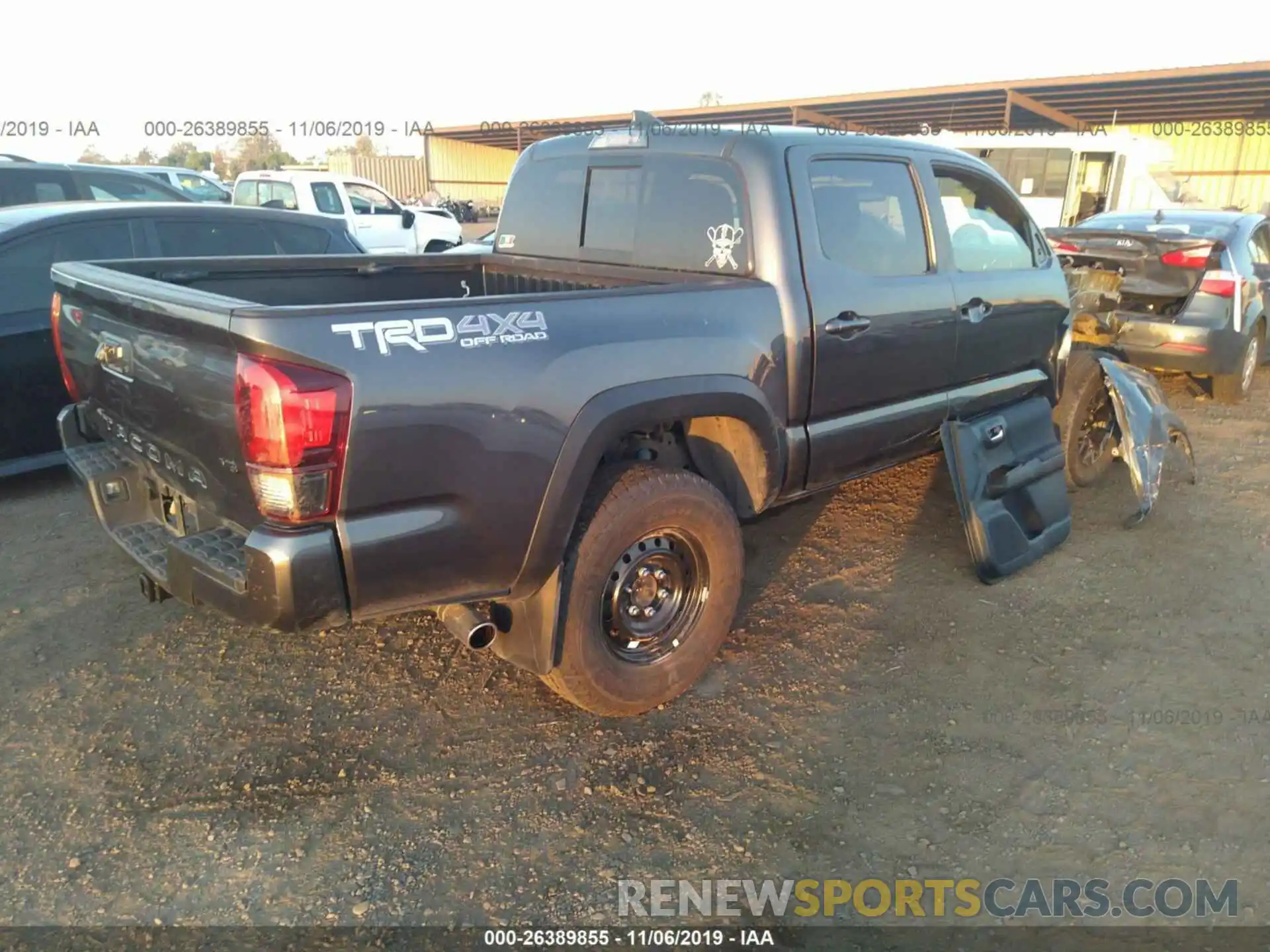 4 Photograph of a damaged car 3TMCZ5ANXKM254969 TOYOTA TACOMA 2019