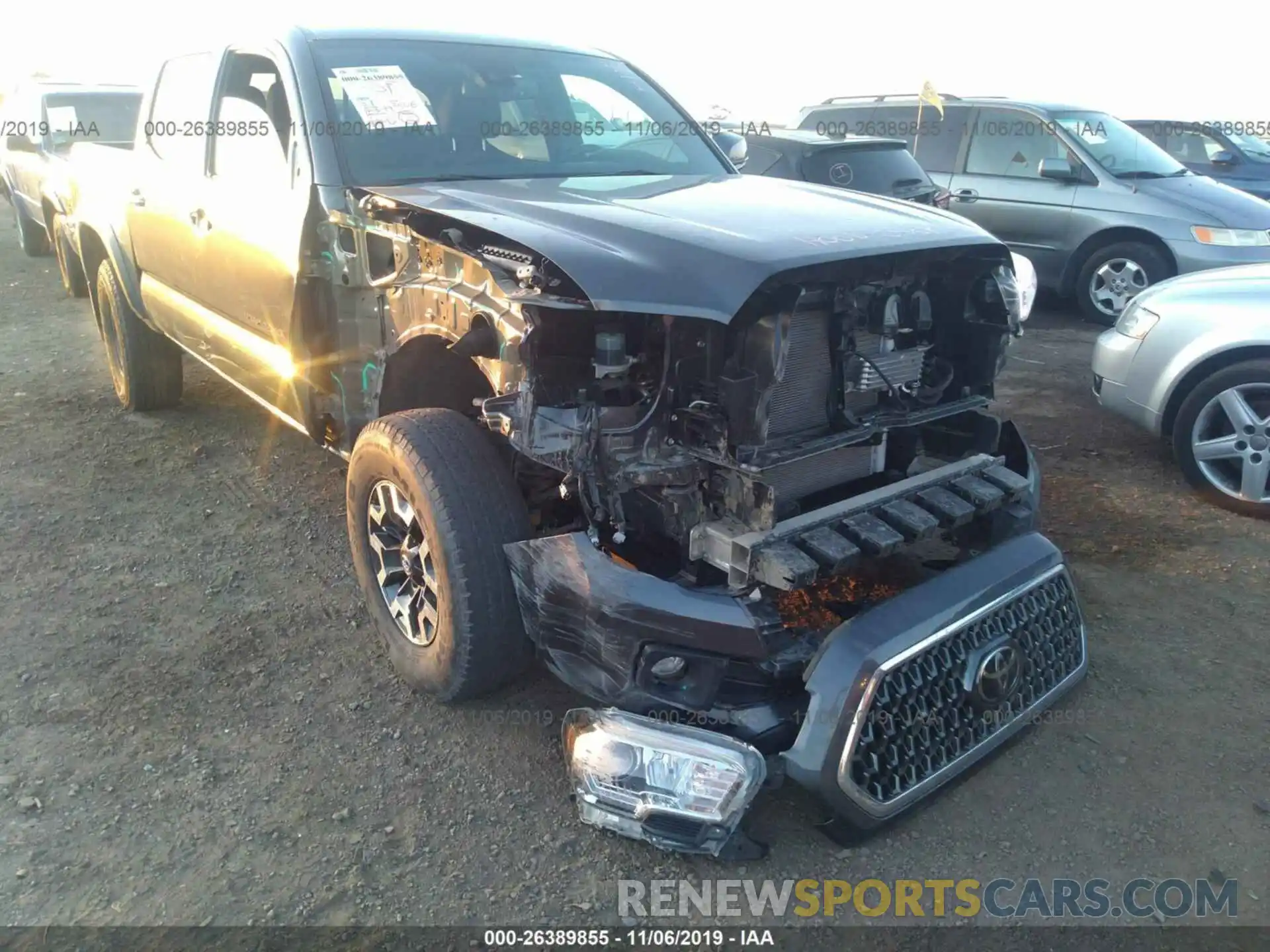 6 Photograph of a damaged car 3TMCZ5ANXKM254969 TOYOTA TACOMA 2019