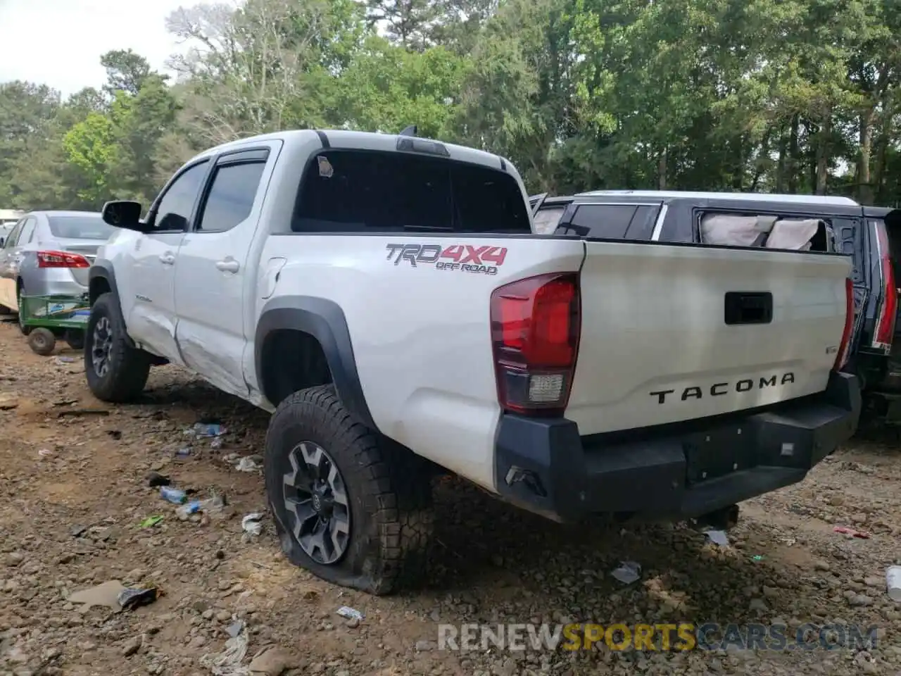 3 Фотография поврежденного автомобиля 3TMCZ5ANXKM255992 TOYOTA TACOMA 2019